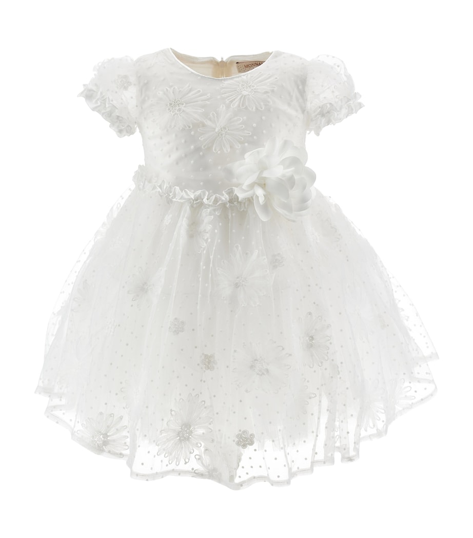 Flower-Appliqué Dress (3-36 Months) PANNA Image 1
