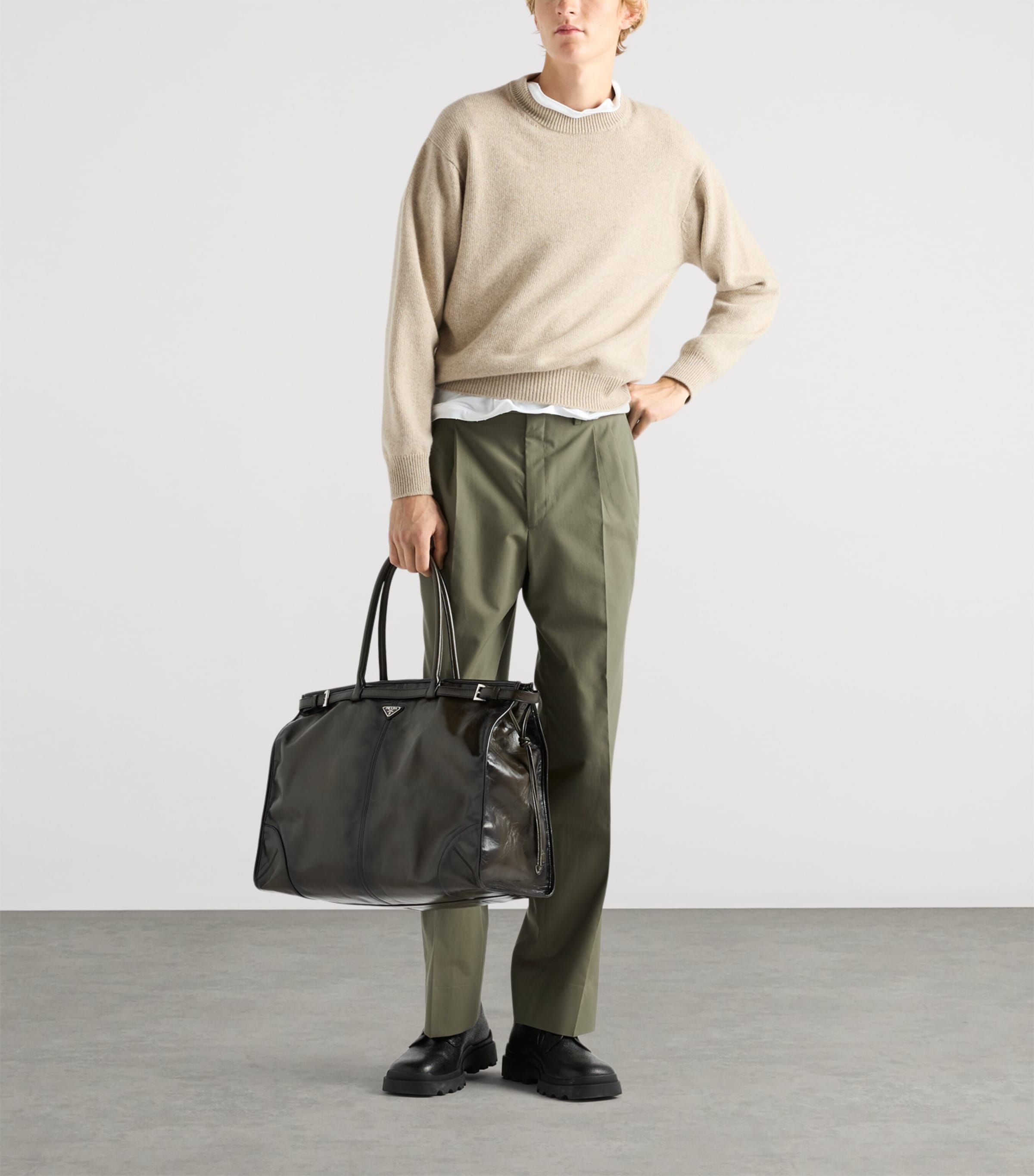 Re-Cashmere Crewneck Sweater F0AP2 Image 2