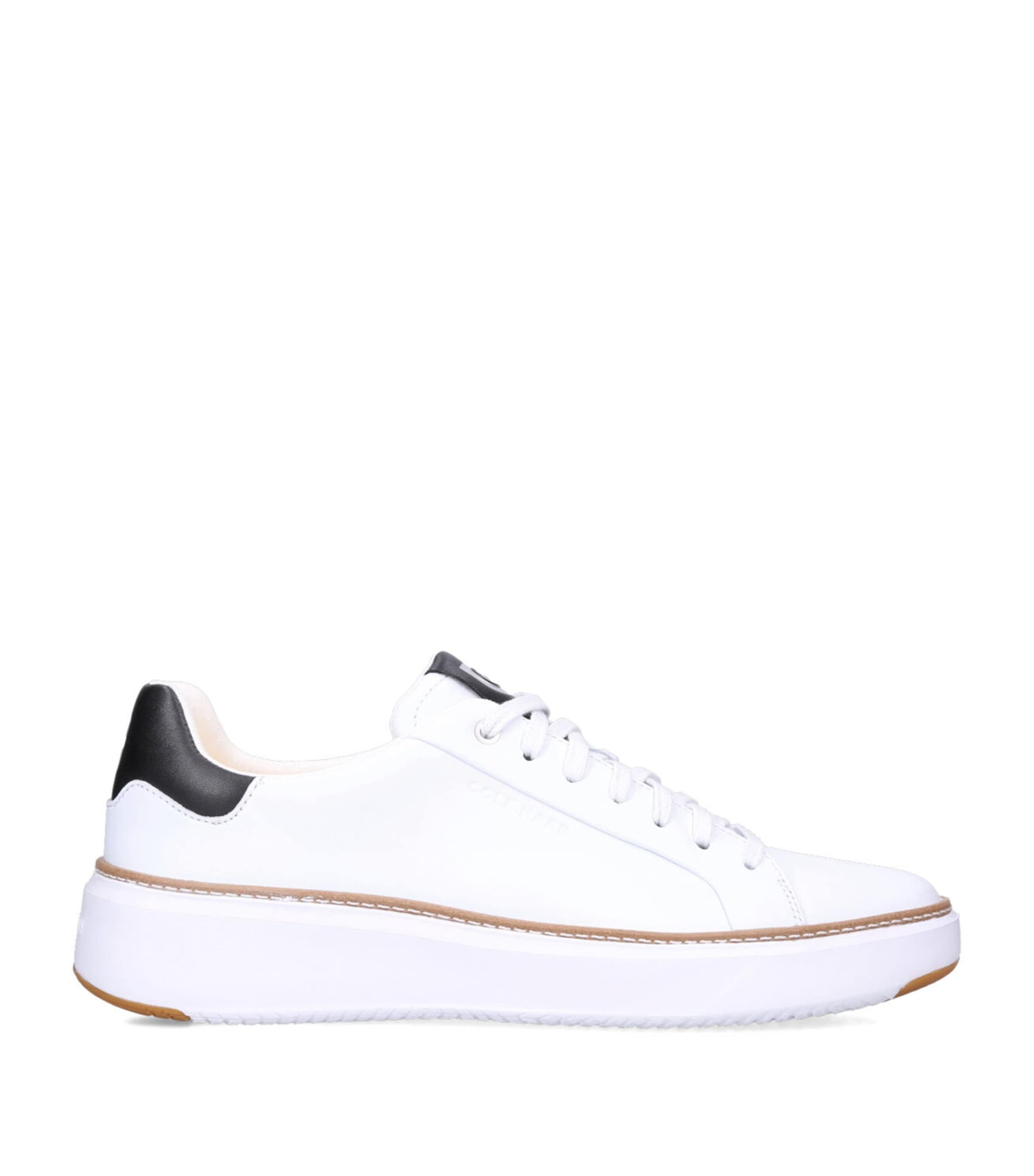 Shop Cole Haan Grandpro Topspin Sneakers In White