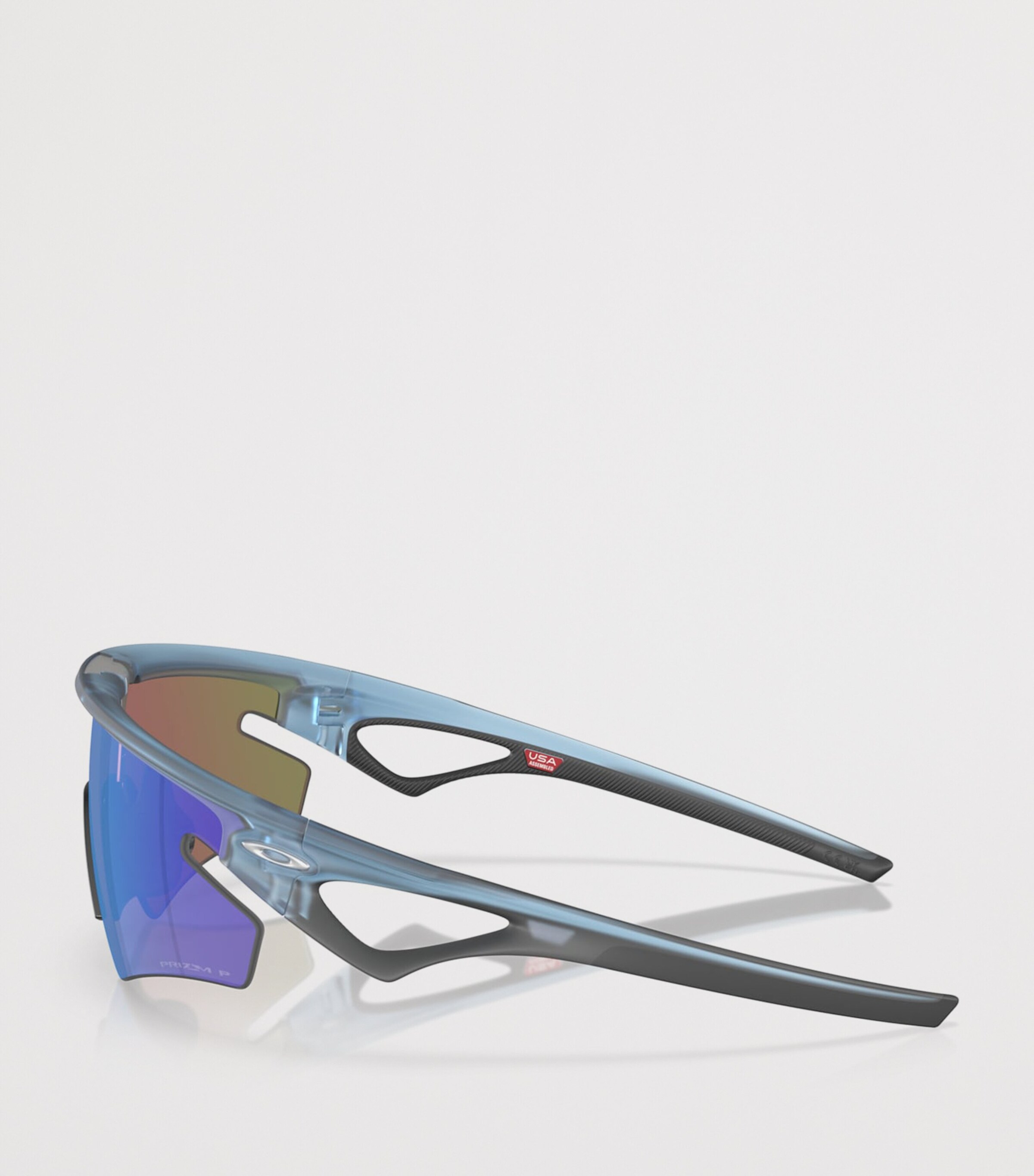 Oakley Sphaera Slash Rectangle Sunglasses Blue Image 3