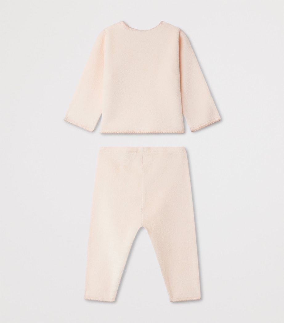 Organic Cotton Terry Julia 2-Piece Set (1-18 Months) ROSE PALE Image 2