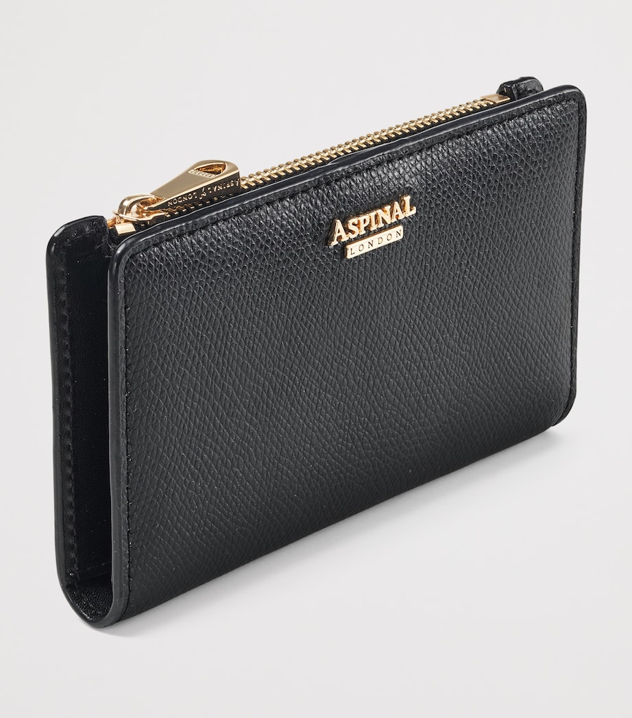 Small Leather Mayfair Purse BLACK Image 2