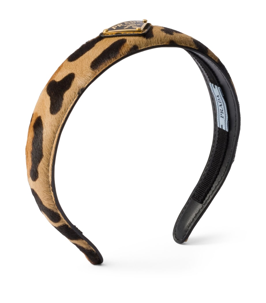 Leather Leopard Headband F0151 Image 1