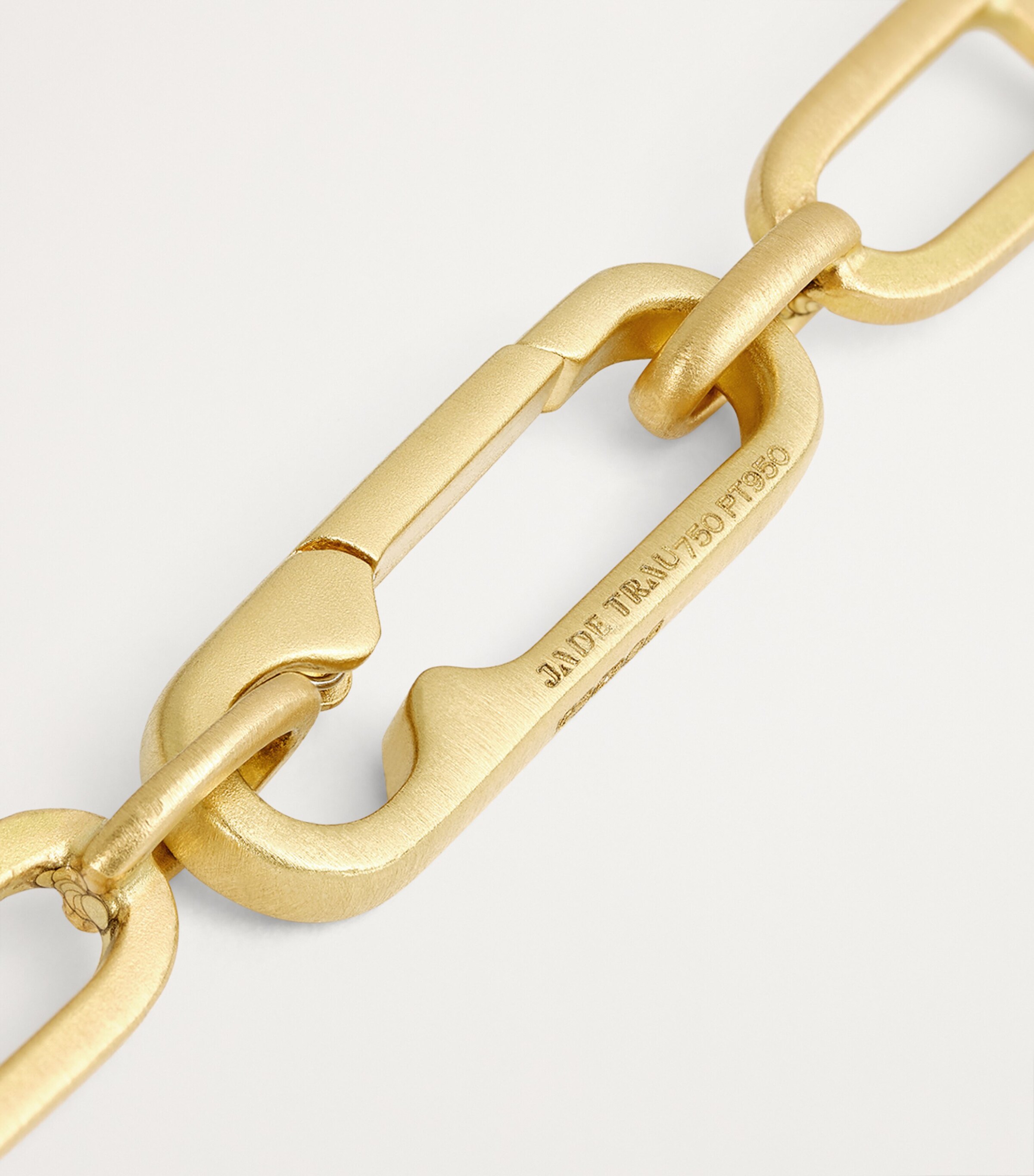 Jade Trau Yellow Gold, Platinum and Diamond Poppy Bracelet Yellow Gold Image 5
