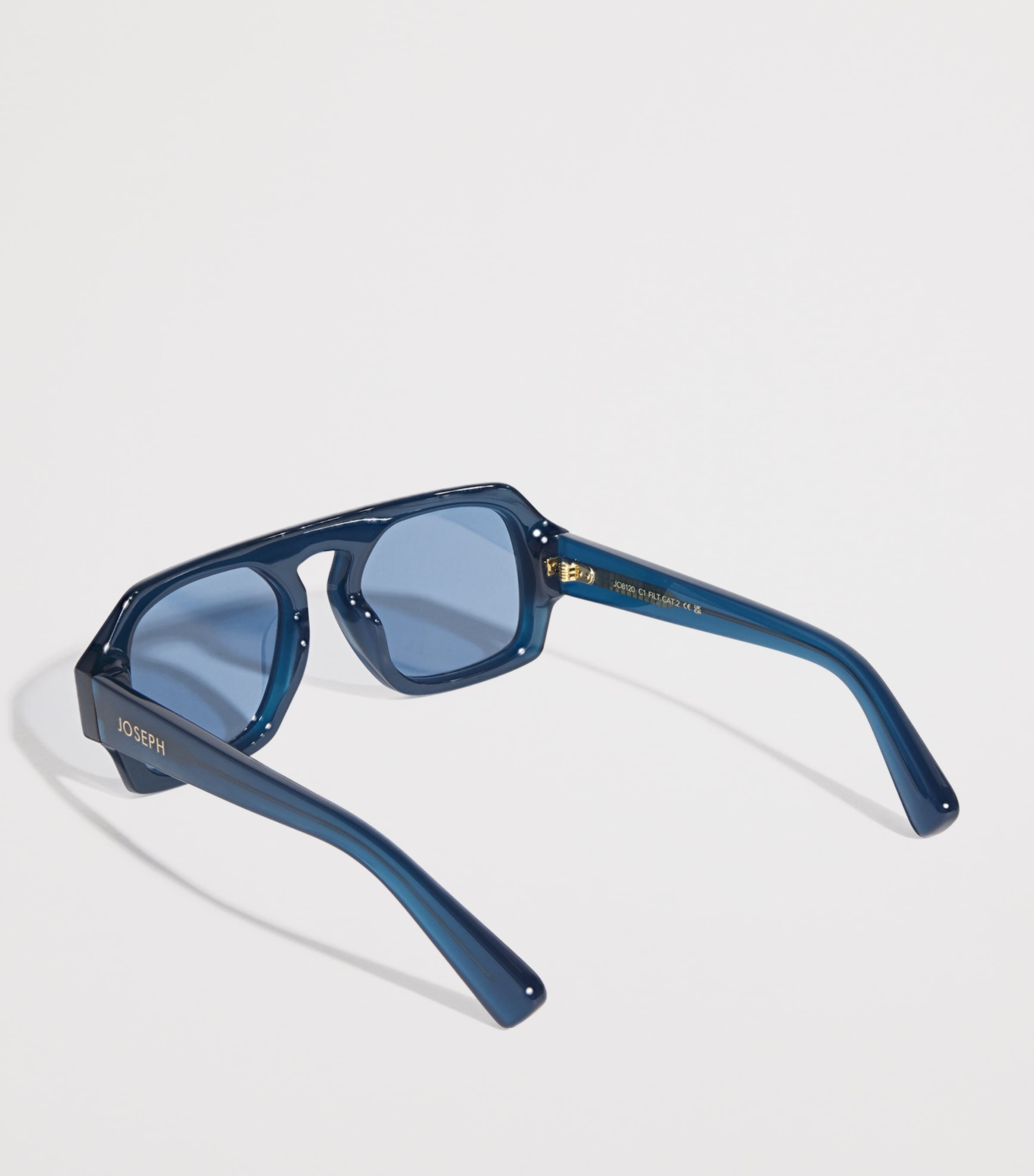 Joseph Aviator Talba Sunglasses Indigo Image 3
