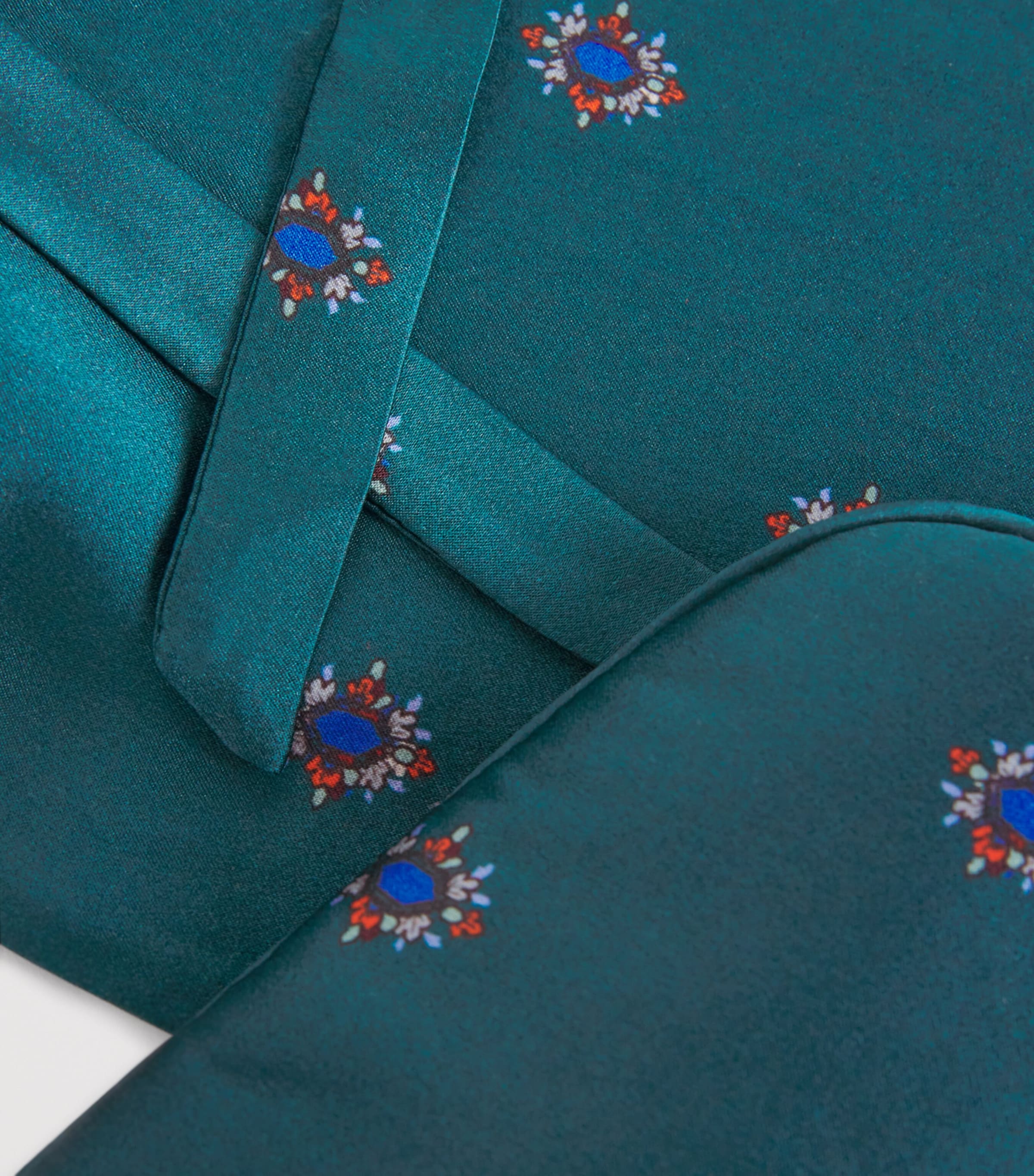 Silk Jewel Print Sleep Mask MULTI Image 3