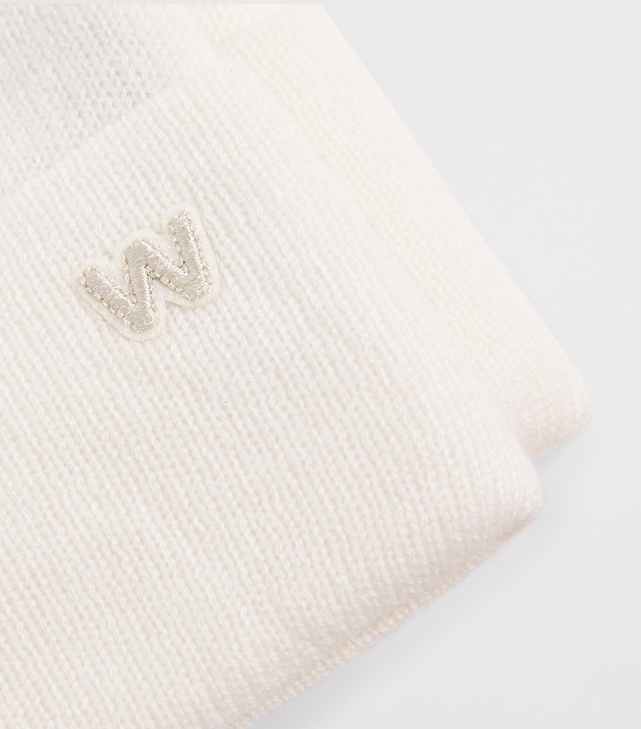 Cashmere Beanie OPTICAL WHITE Image 3