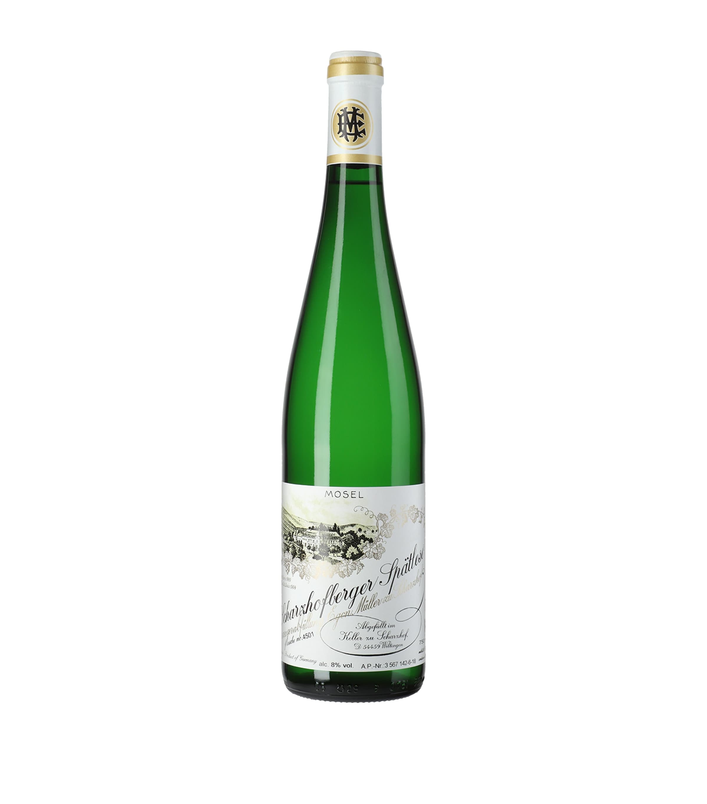 Egon Muller Scharzhofberger Riesling Spatlese 2022 (75cl) - Mosel, Germany Image 1
