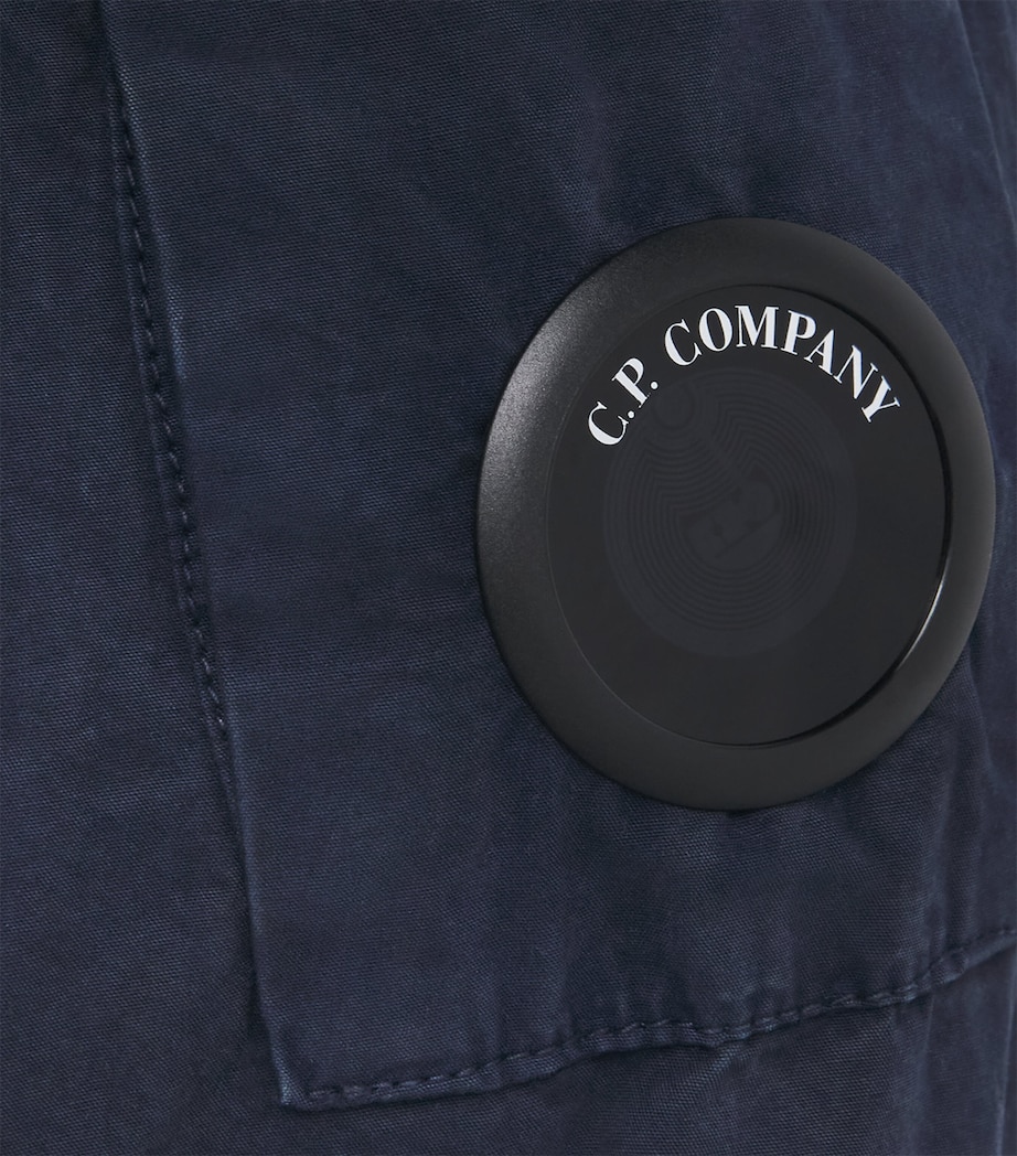 C.P. Company Mens Micro-Reps Garment-Dyed Jacket Image 6