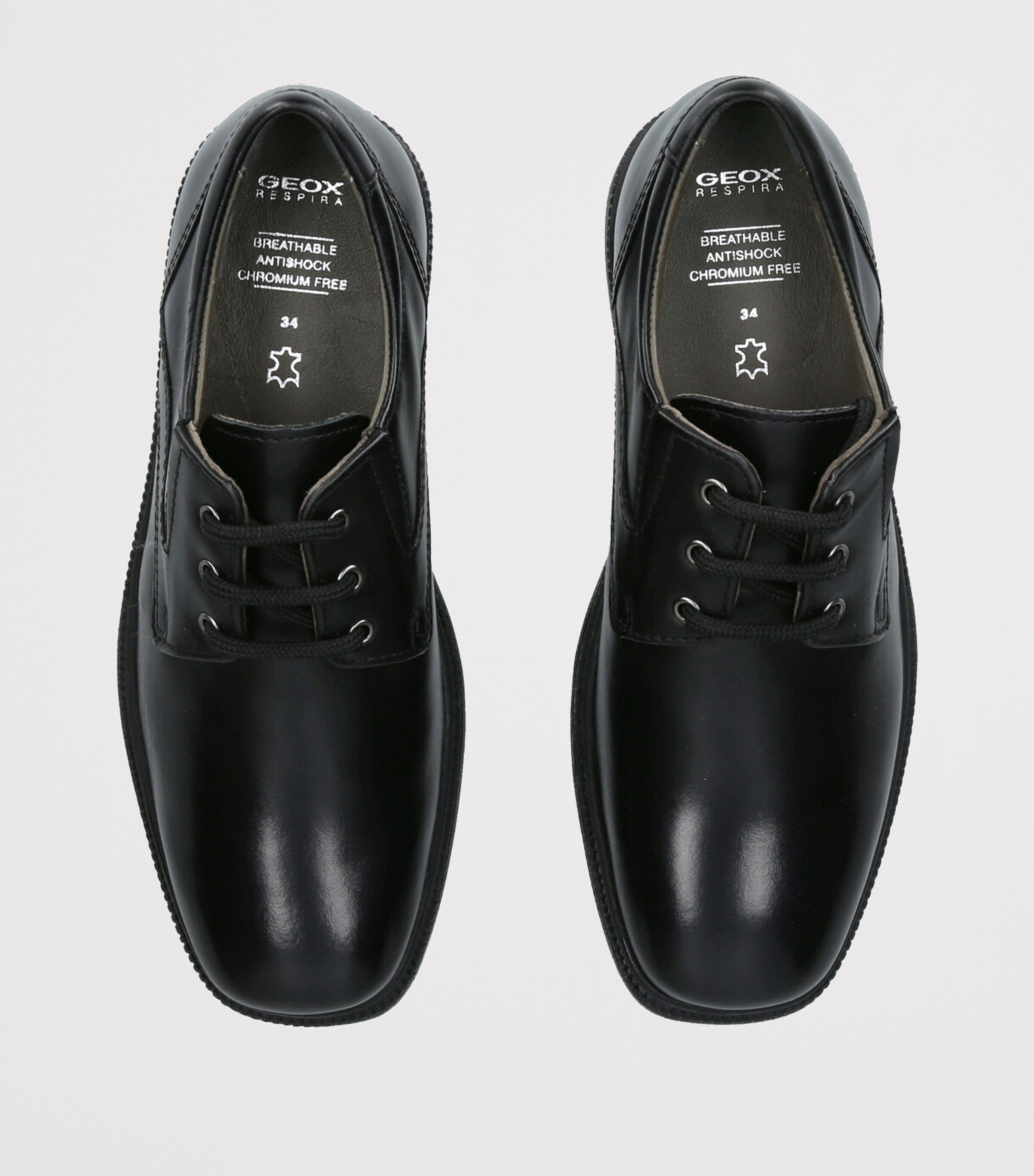 Leather Federico Shoes BLACK Image 4