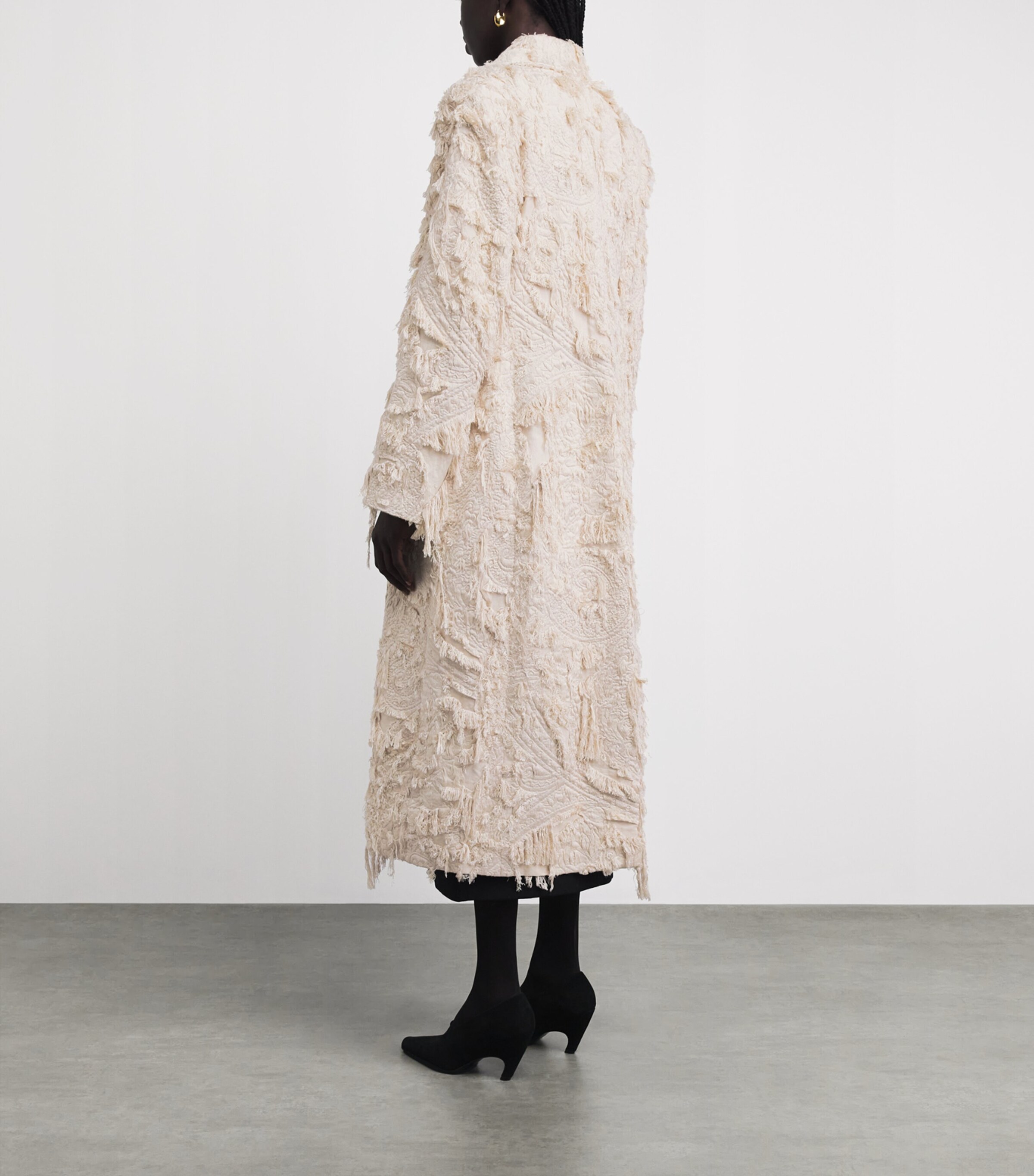 CAMILLA AND MARC Womens Double-Breasted Tundra Coat Stone Image 5