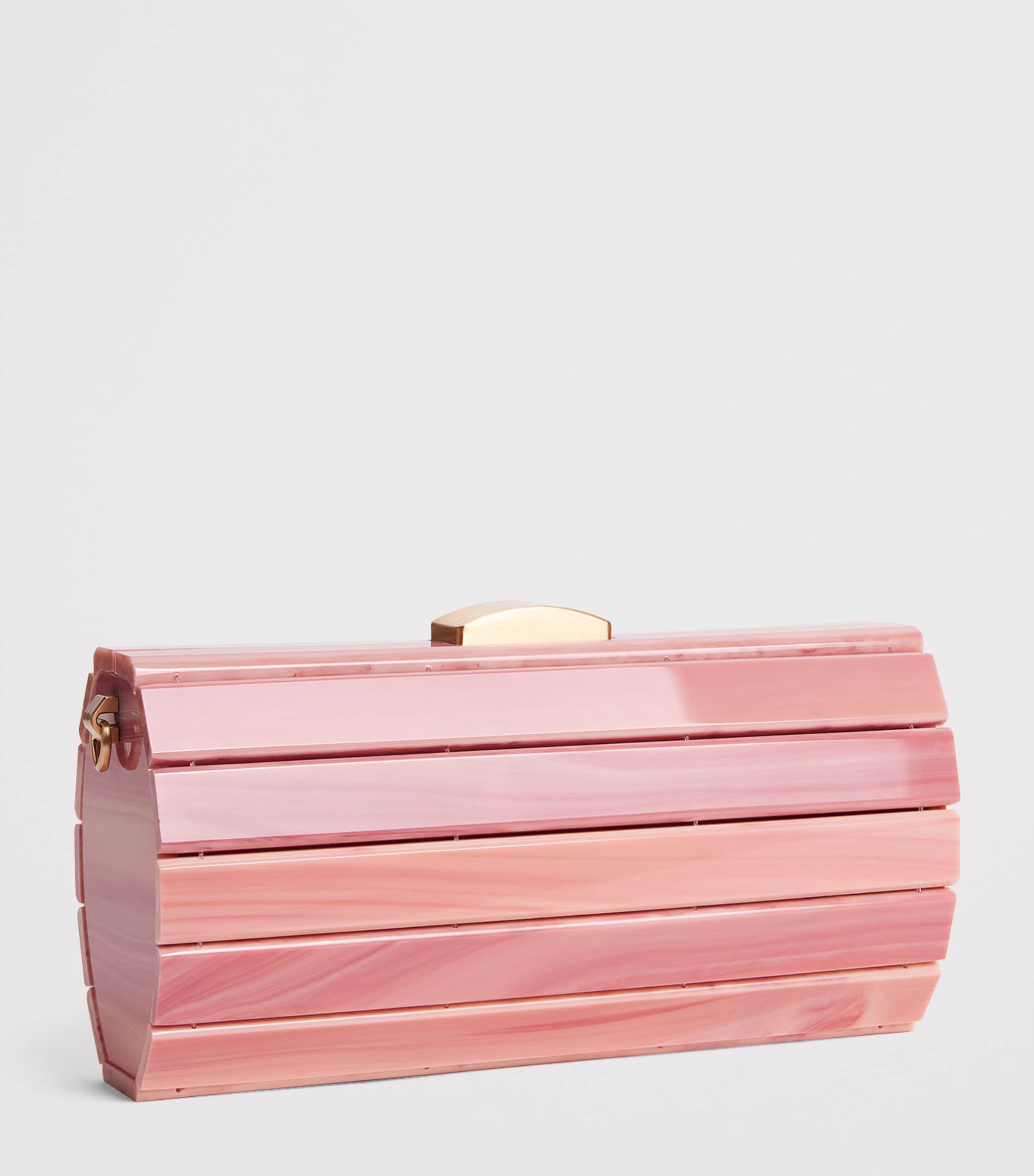 Mini Rolie Polie Clutch Bag ROSE WATER Image 3