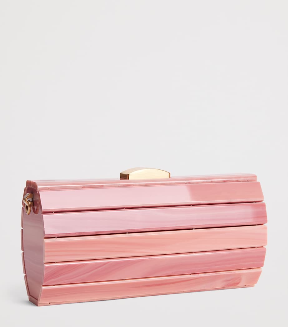 Mini Rolie Polie Clutch Bag ROSE WATER Image 3