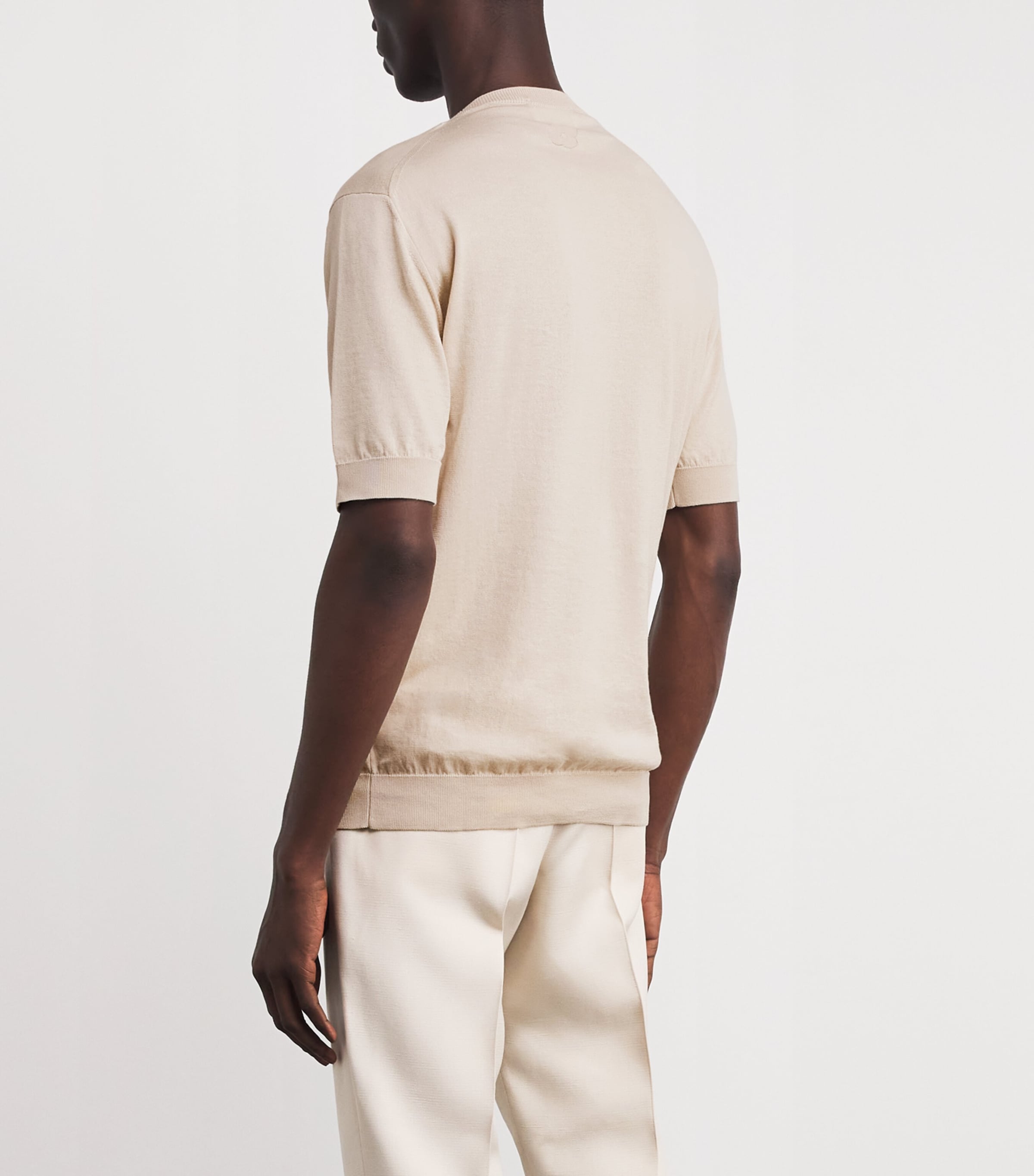 Cotton Jersey T-Shirt 150 MILK Image 4