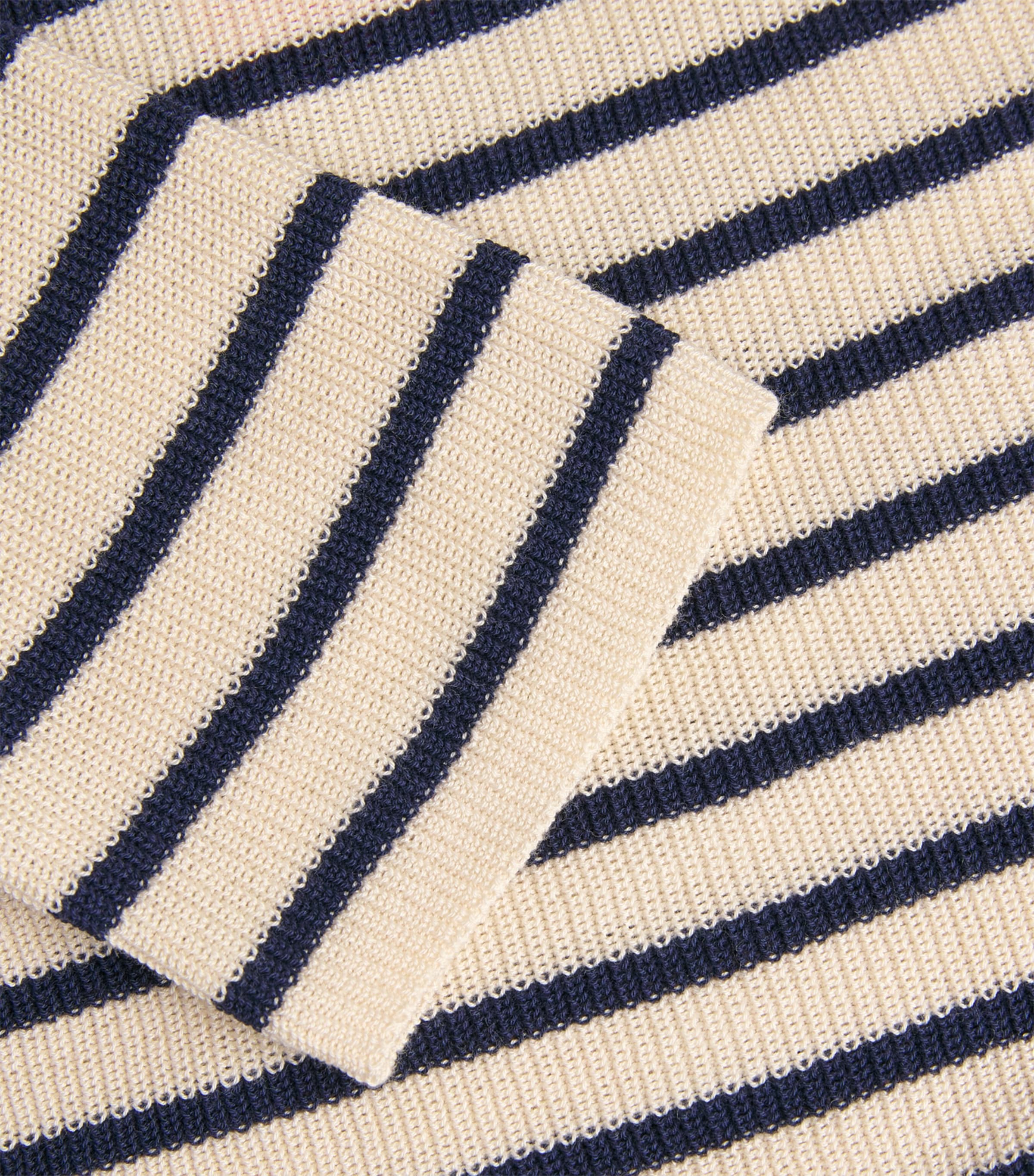 Cotton-Blend Boat-Neck Sweater ICE Image 5