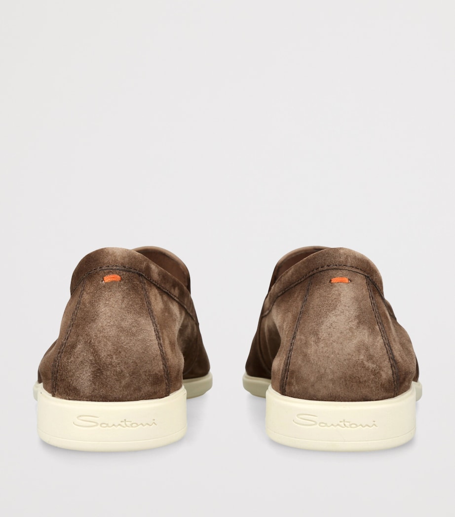 Suede Malibu Loafers BROWN Image 2
