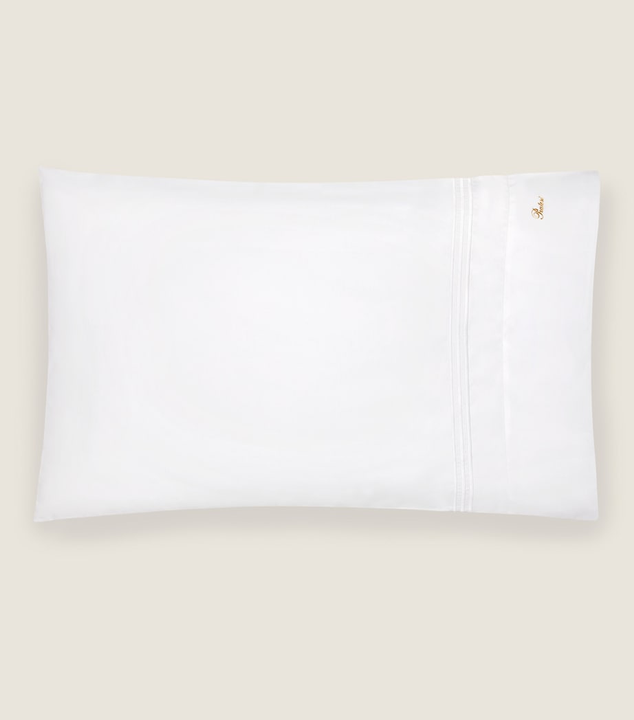 Tre Righe Sham (13cm x 41cm) WHITE/WHITE Image 1