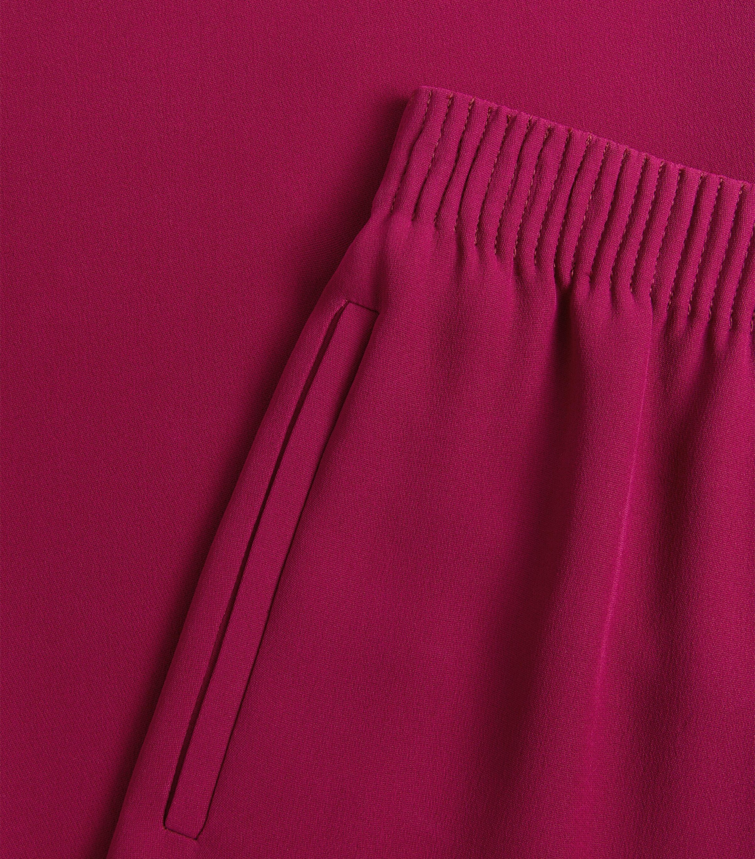 Valentino Womens Silk Wide-Leg Trousers Image 7