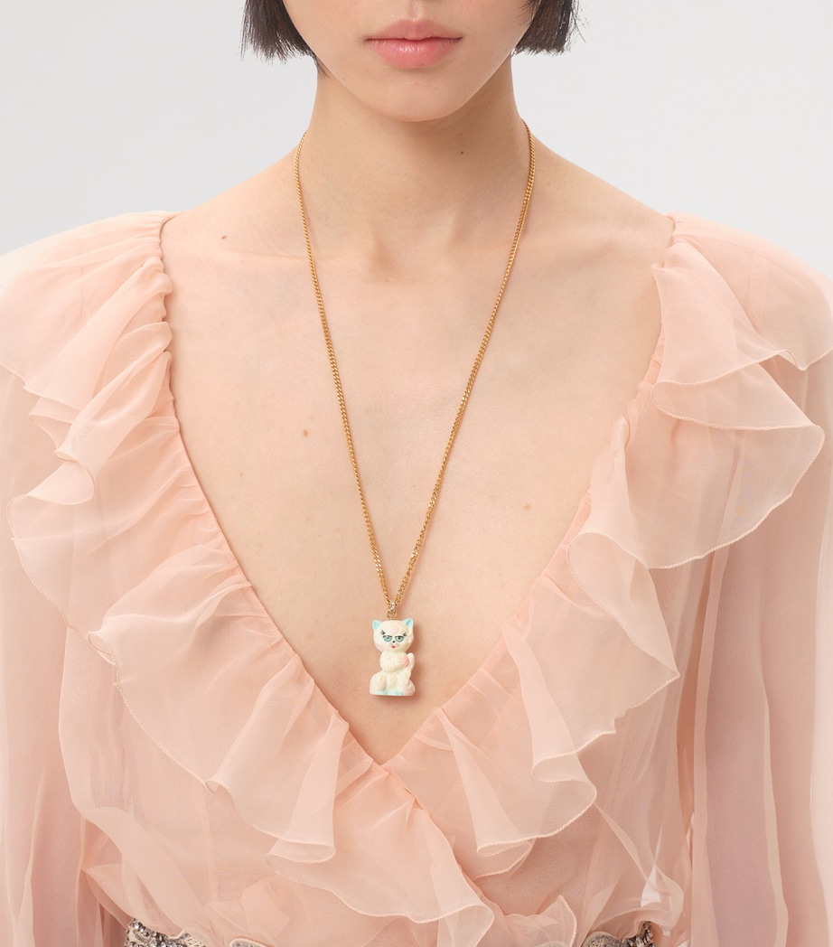 Le Chat de la Maison Pendant Necklace DY1 Image 2