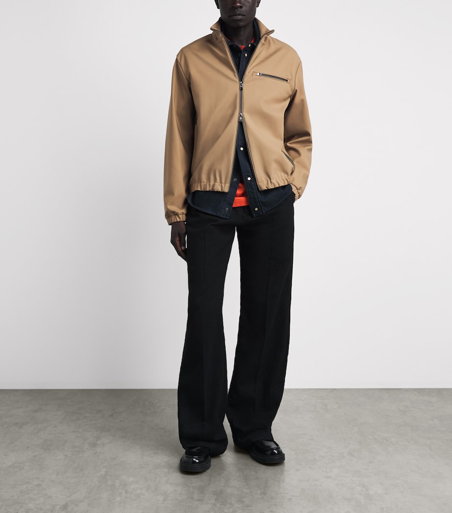 Moncler Mens Cotton-Blend Fourioun Jacket Image 2