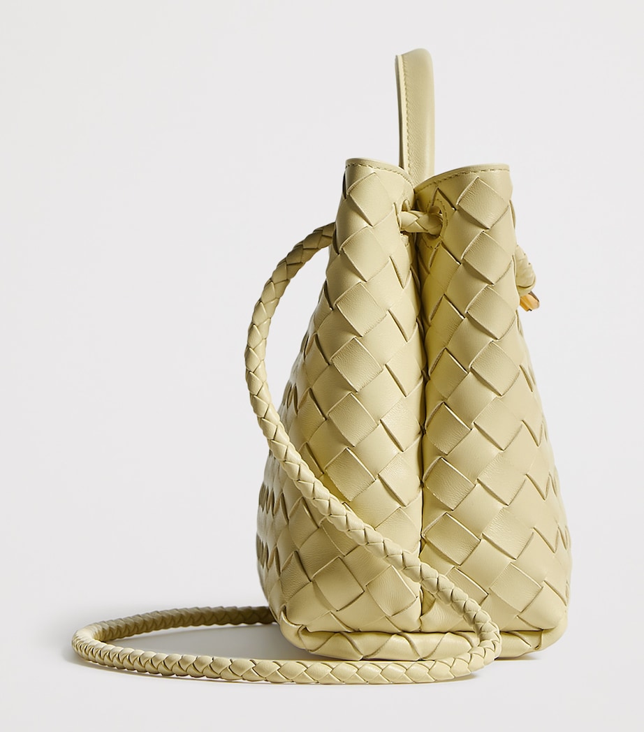 Bottega Veneta Small Leather Andiamo Top-Handle Bag Image 4