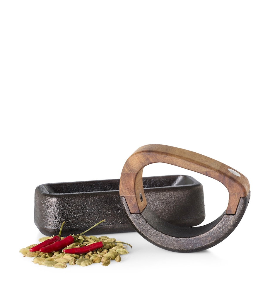 Rocca Rocking Pestle and Mortar STAINLESS STEEL Image 4