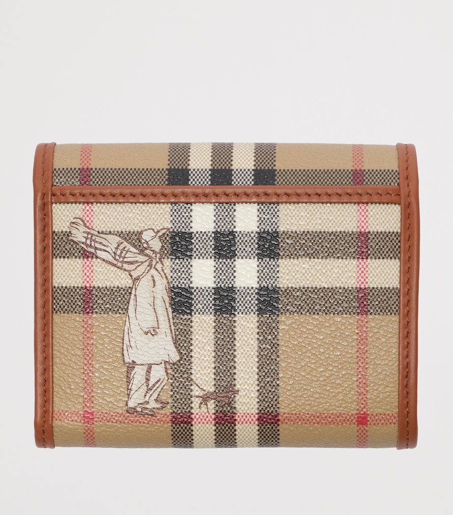 Burberry Check Mates Folding Wallet Archive Beige Image 2