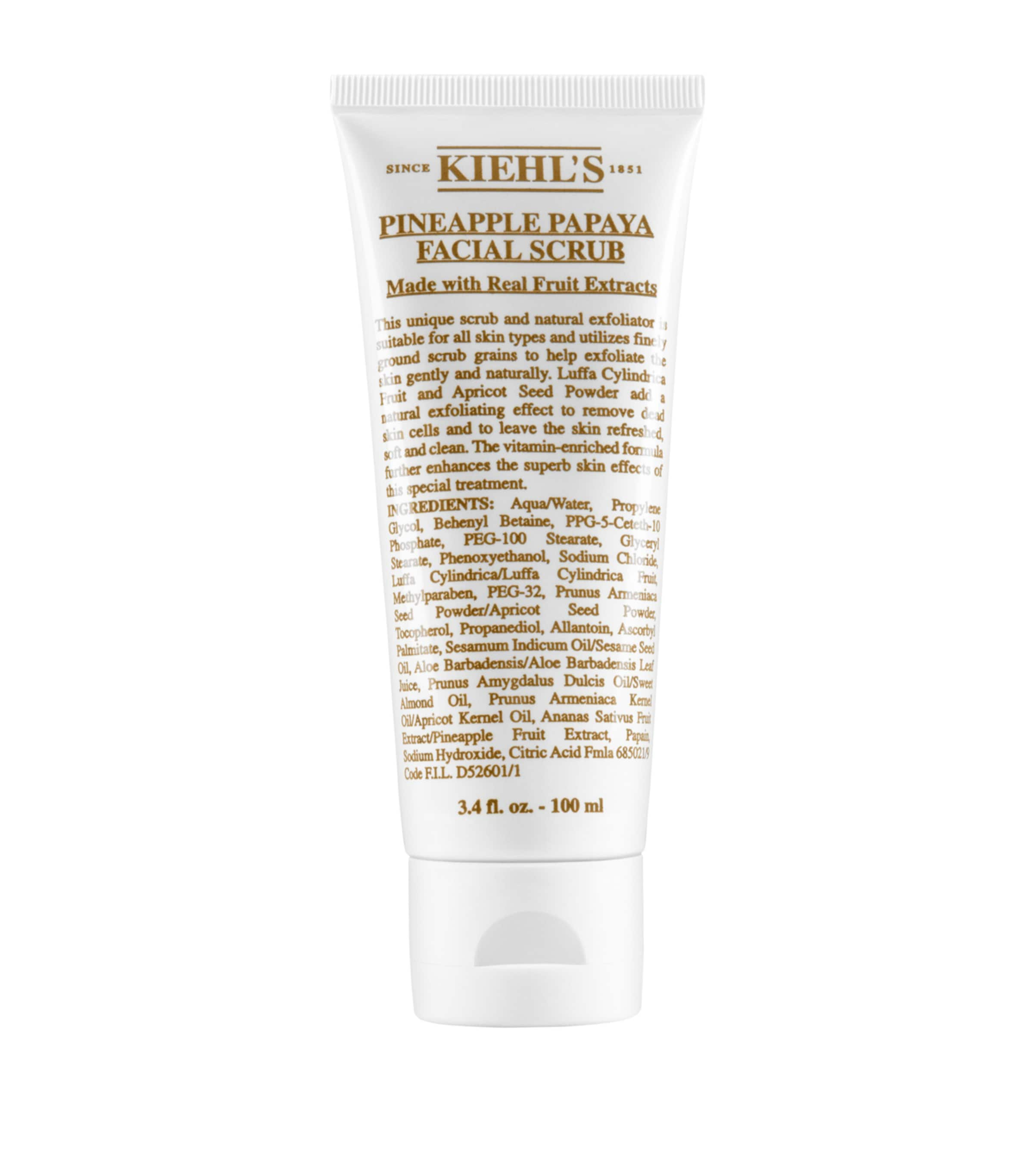 Kiehl's Since 1851 Pineapple Papaya Facial Scrub In White