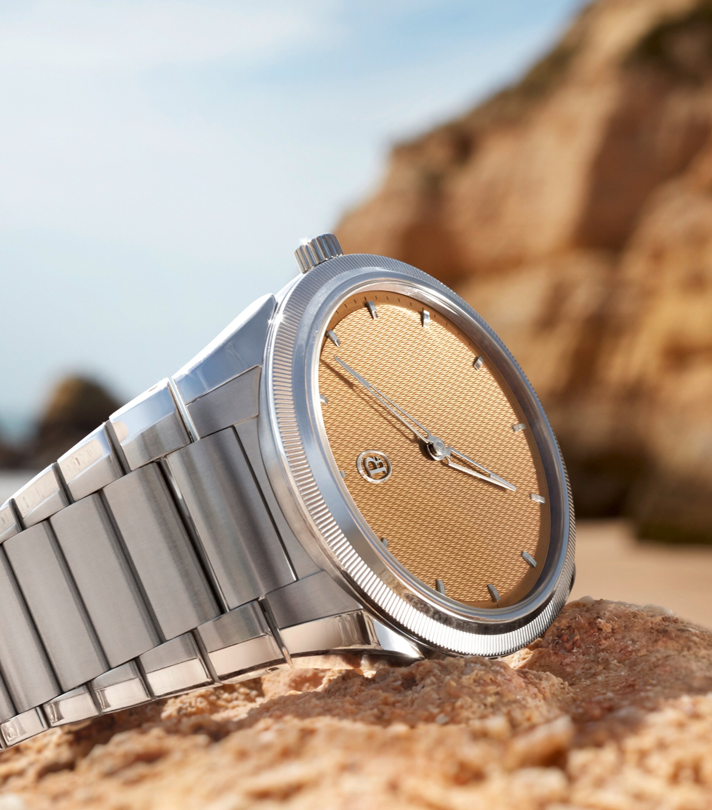 Stainless Steel TONDA PF Micro-Rotor No Date Watch 40mm GOLD Image 8