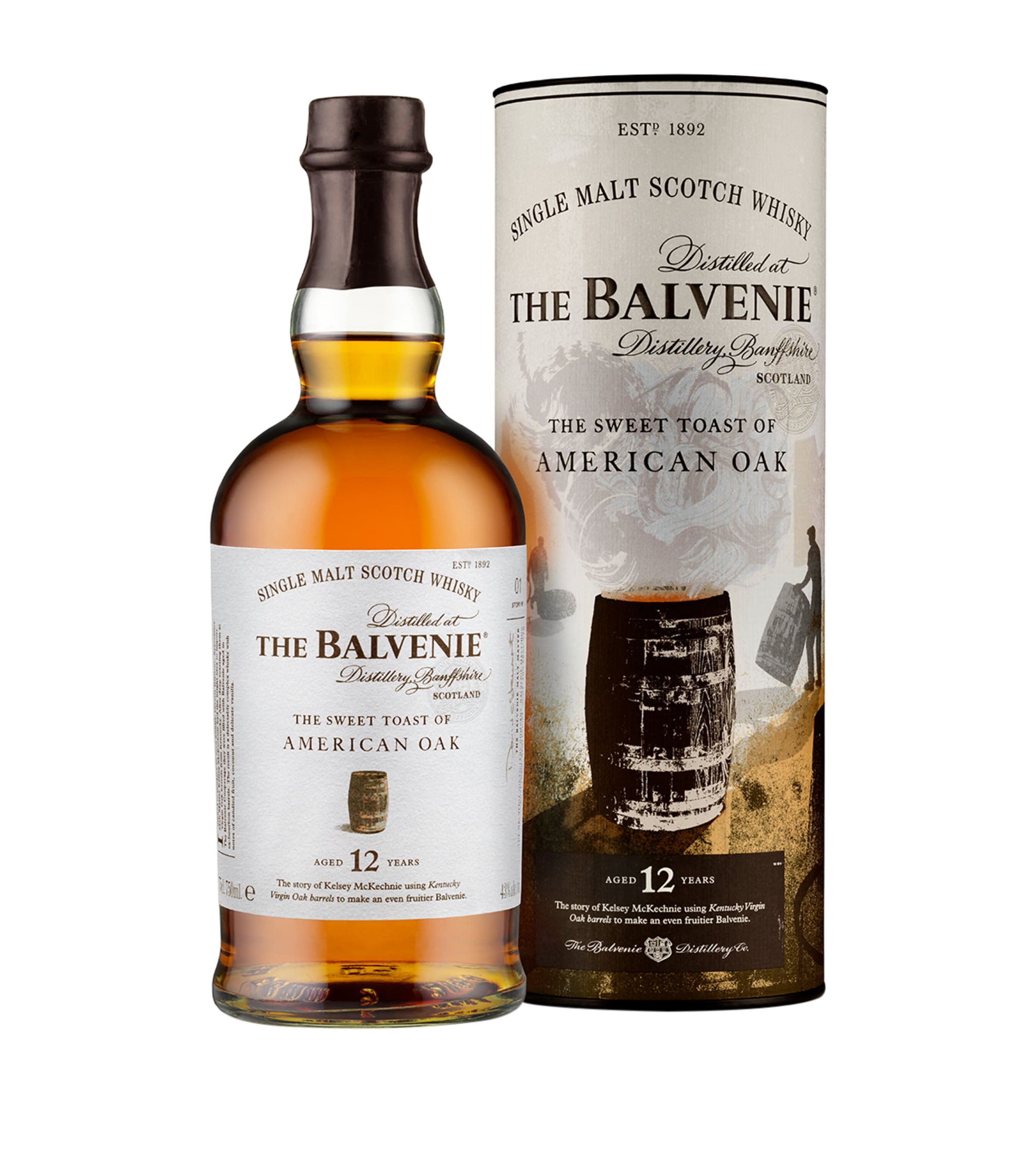 Sweet Toast of American Oak Whisky (70cl) NO COLOUR Image 1