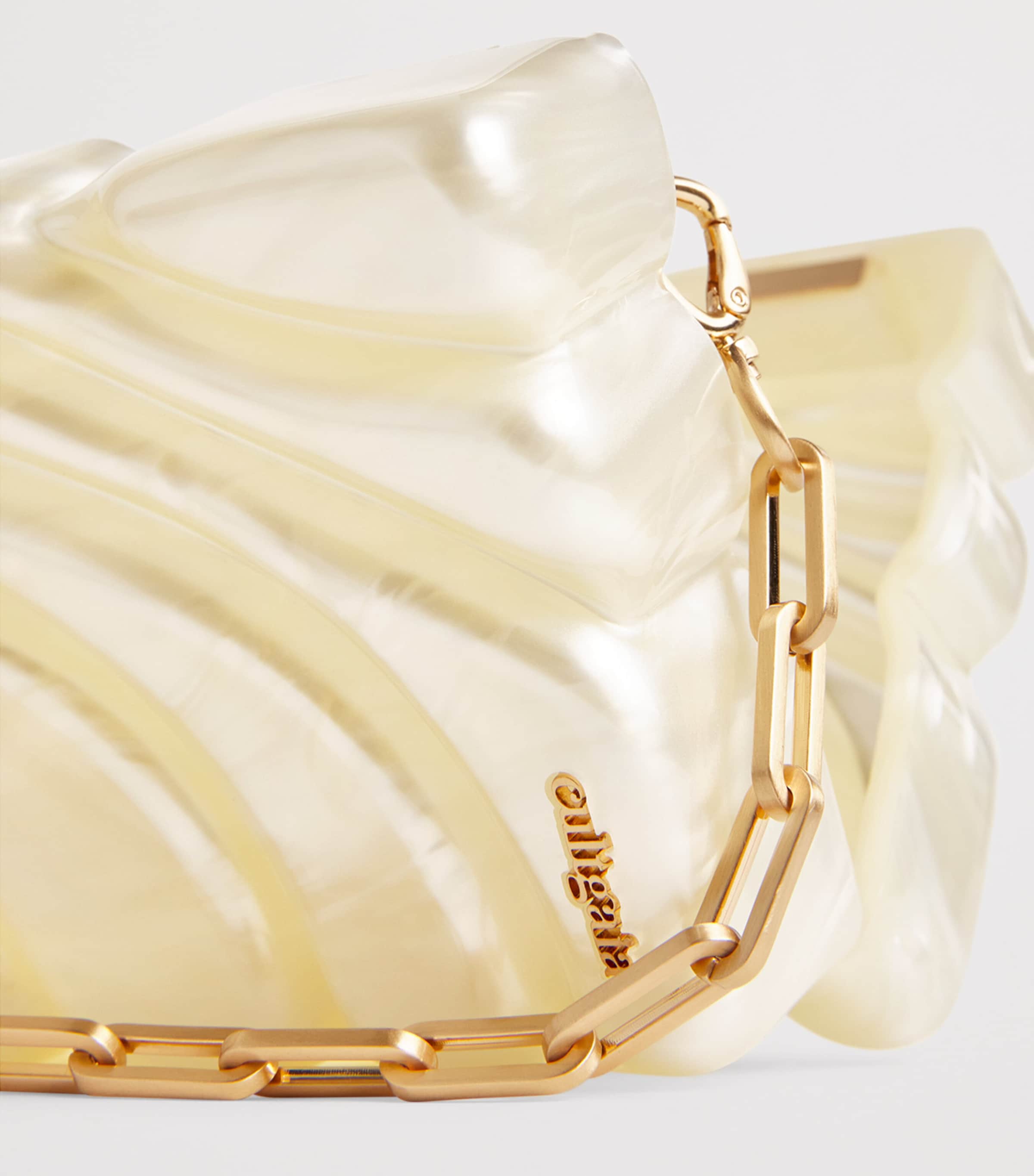 Aura Clutch Bag IVORY Image 6