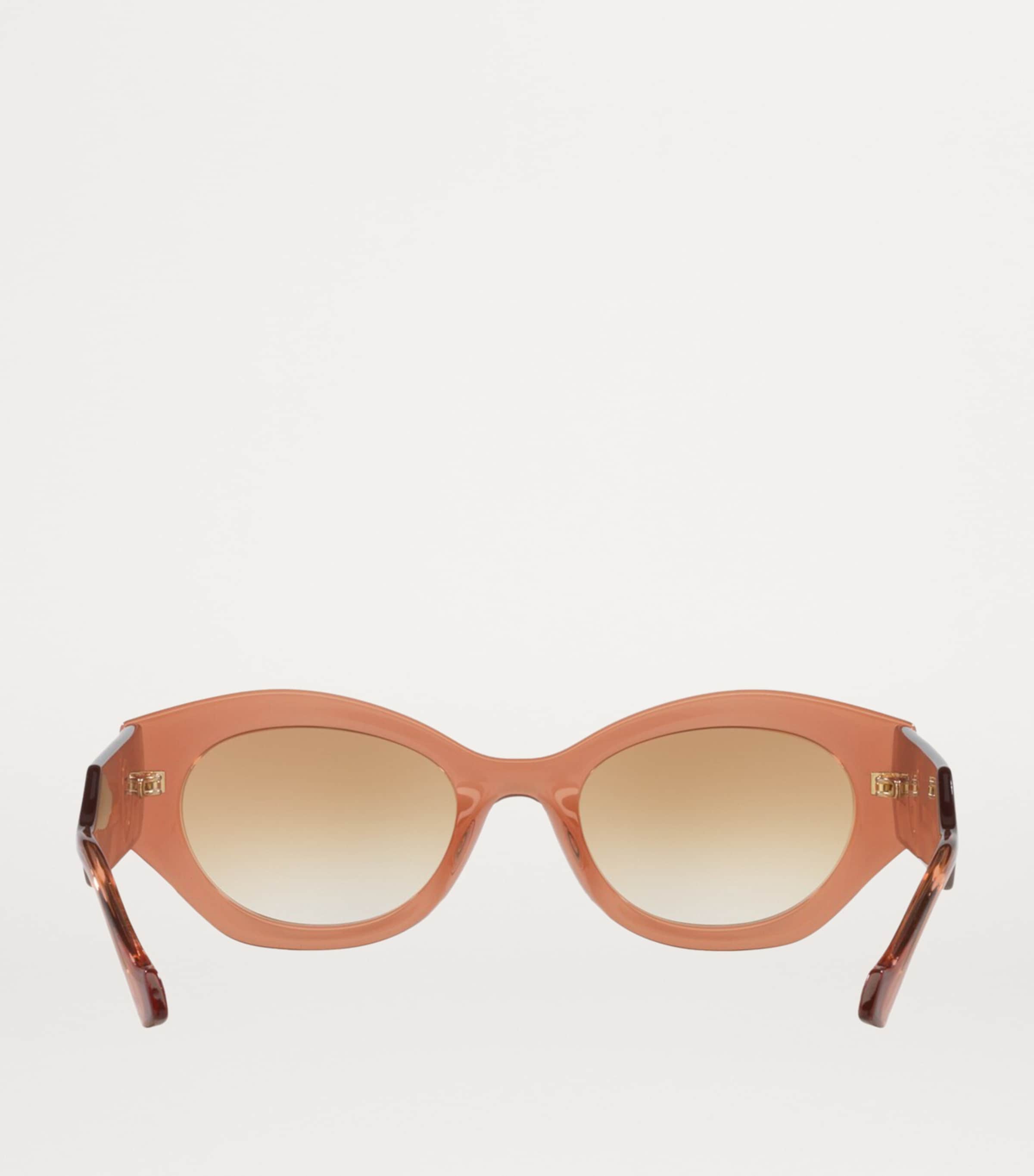 Injected Oval Sunglasses 1800D1 Image 4