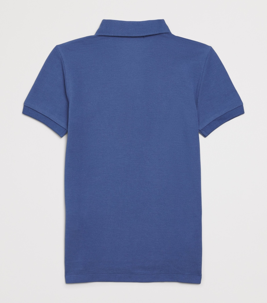 Ralph Lauren Kids Polo Bear Polo Shirt (2-7 Years) Old Royal Image 2