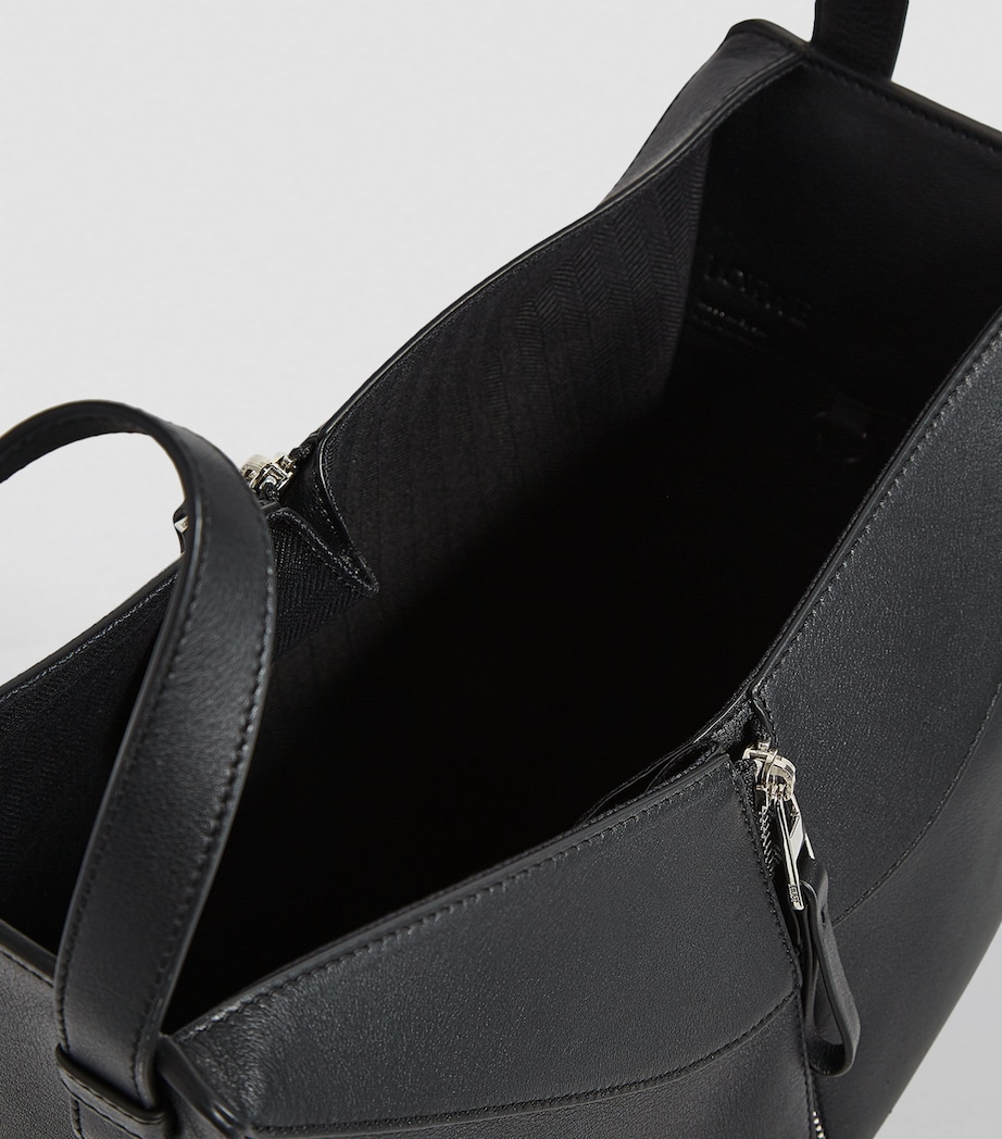 Small Leather Hammock Top-Handle Bag 1100 Image 11