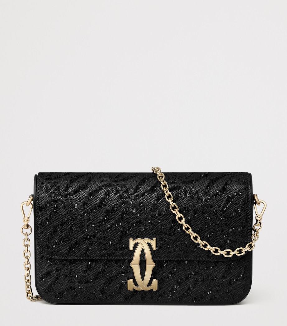 Mini C de Cartier Chain Bag BLACK Image 2