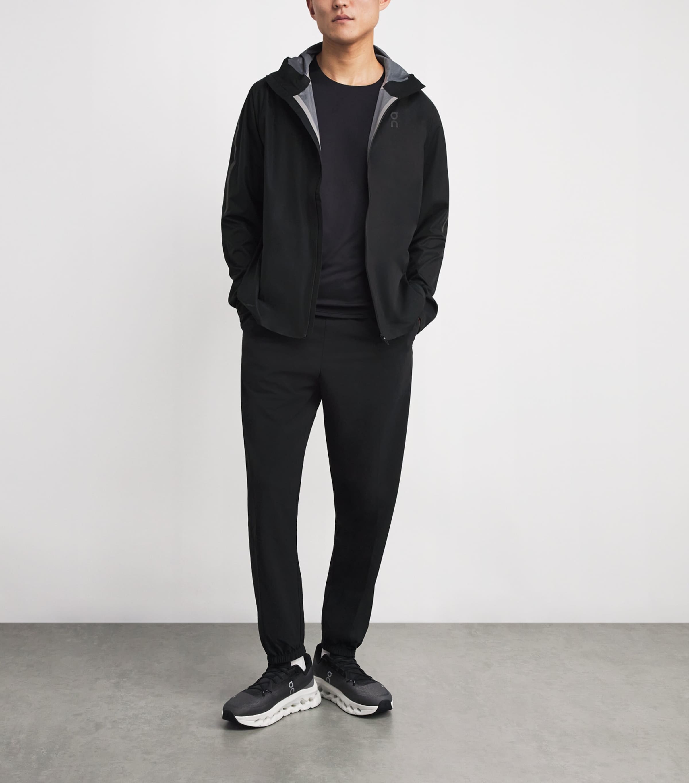 On Mens Performance Jacket Black Image 2