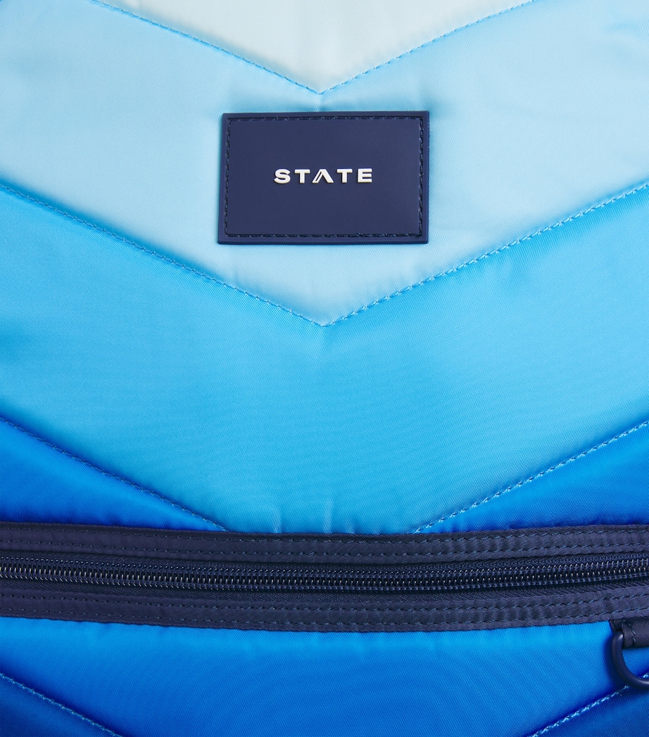 STATE Bags Chevron Kane Backpack Blue Chevron Image 3
