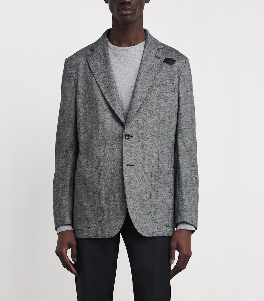 Wool Single-Breasted Blazer 1310 Image 3