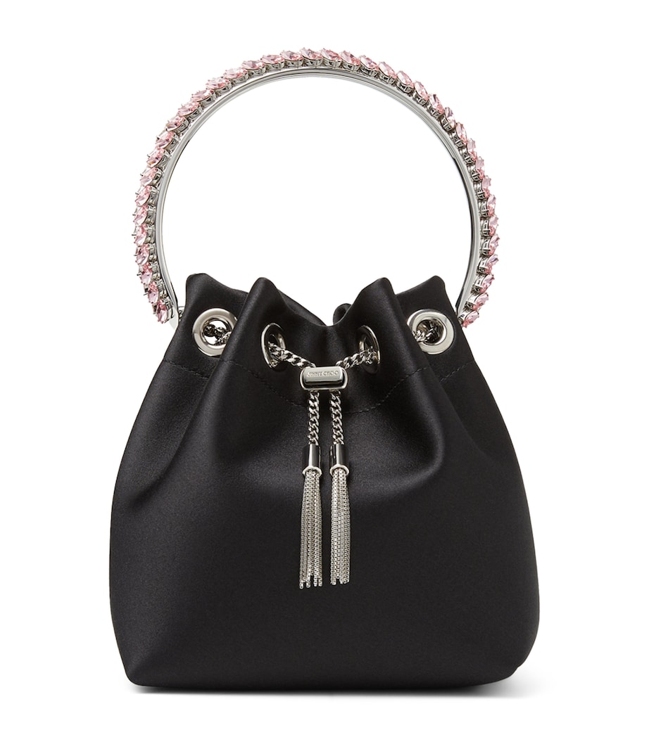 Bon Bon Top-Handle Bag BLACK/CRYSTAL Image 1