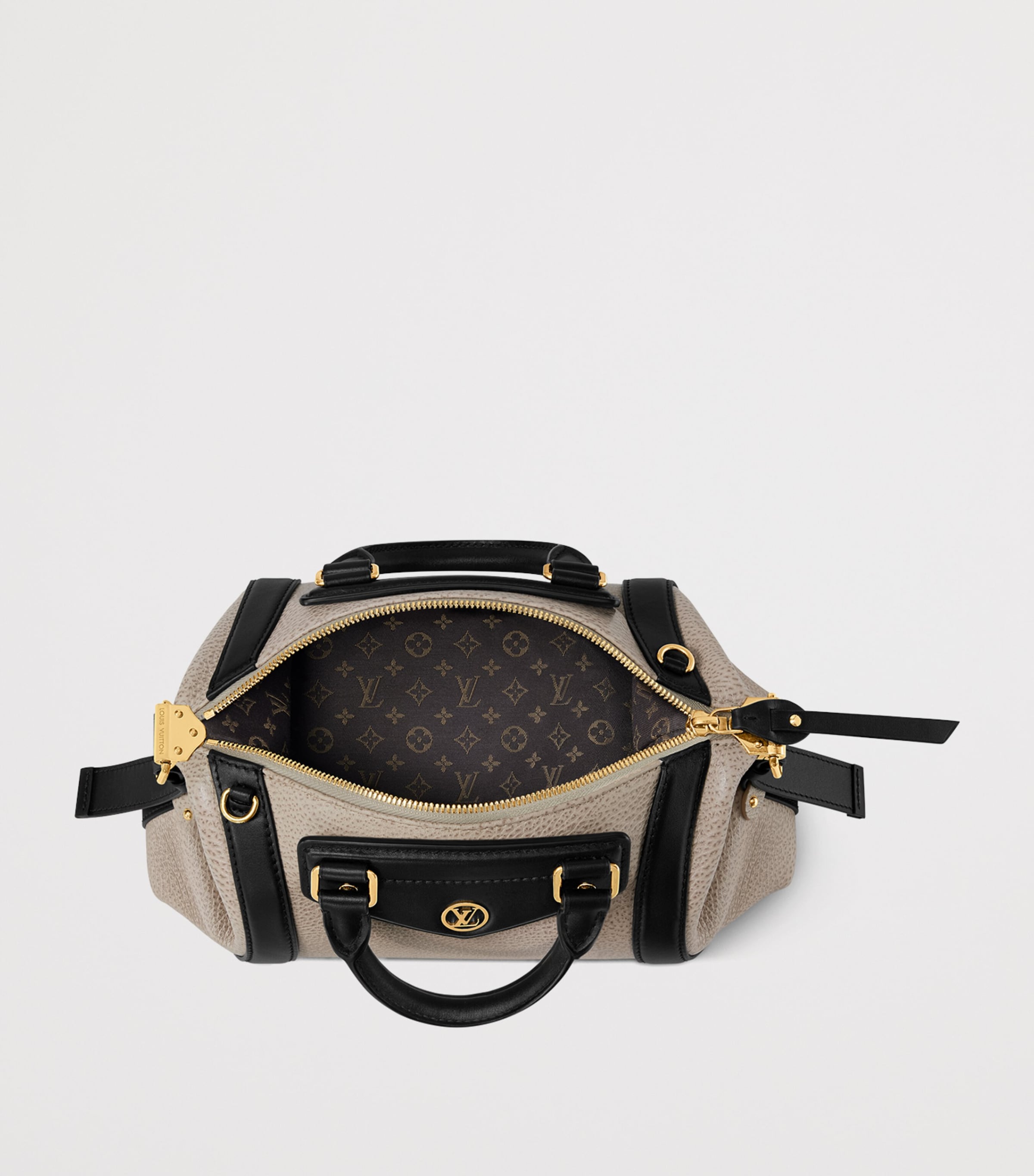 LOUIS VUITTON Leather LV Biker PM Top-Handle Bag | Harrods UK