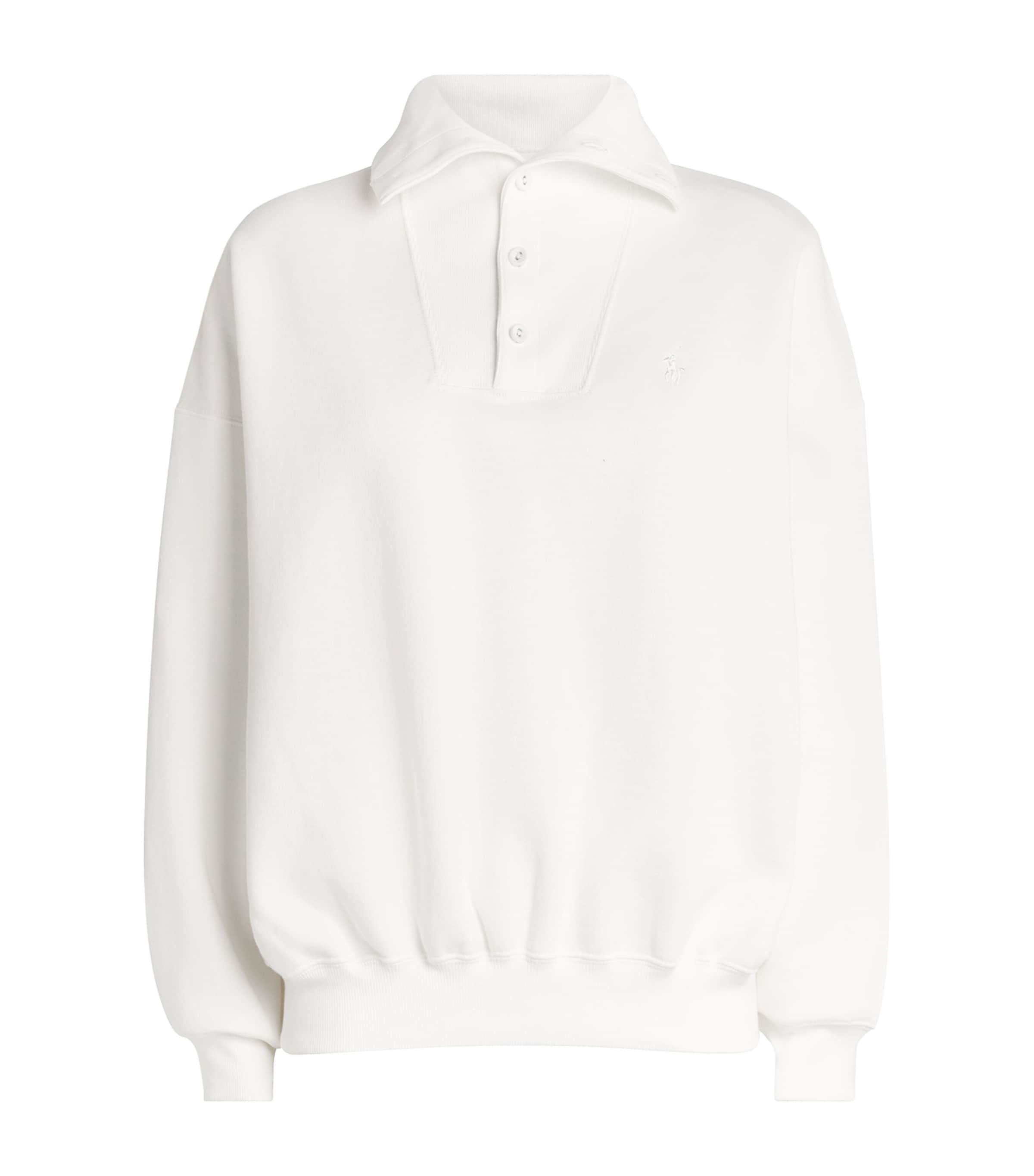 Polo Ralph Lauren Womens x Wimbledon Logo Sweatshirt White Image 1