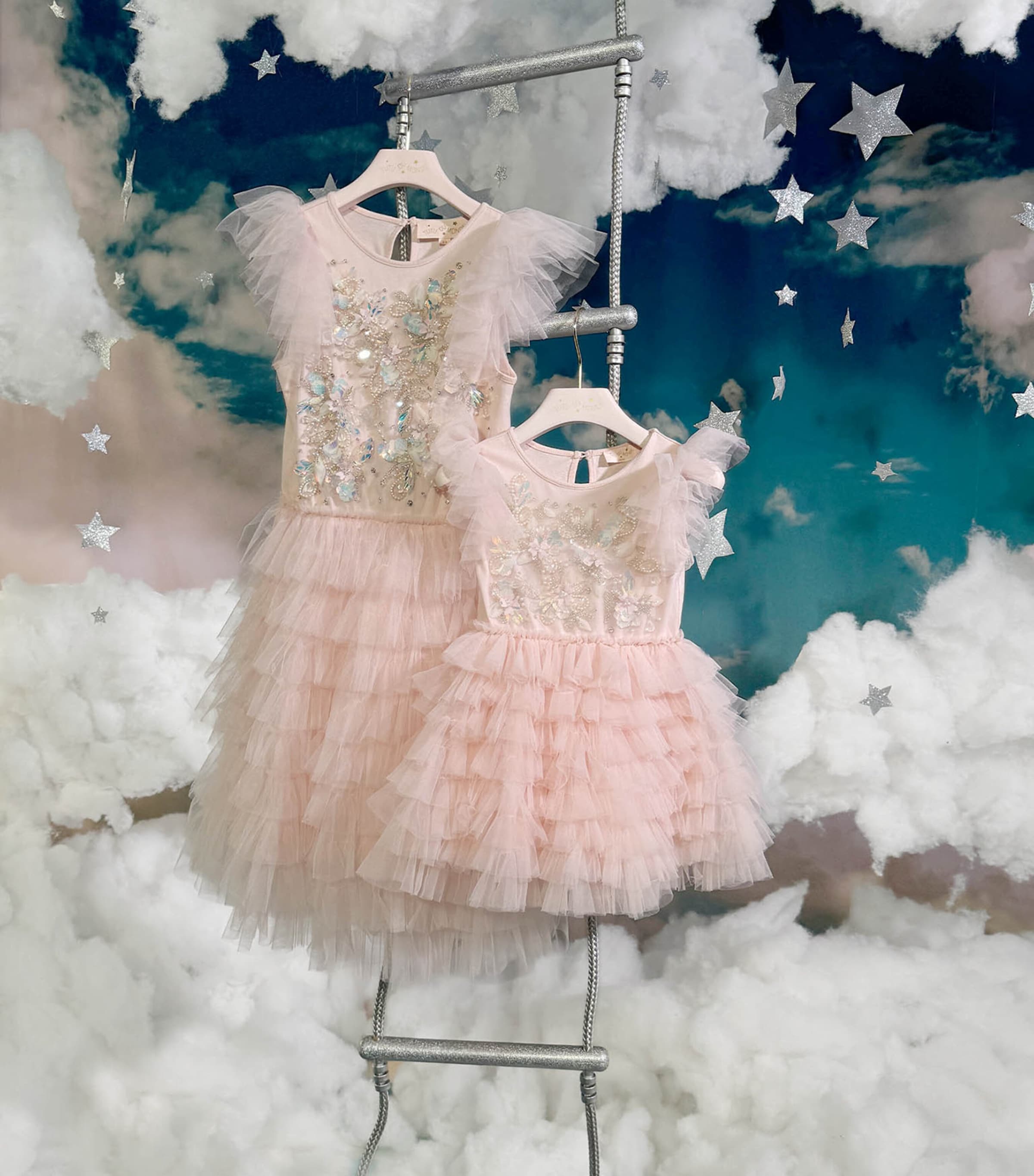 Cotton Palais Laidon Dress (2-11 Years) PINK CLOUD Image 5