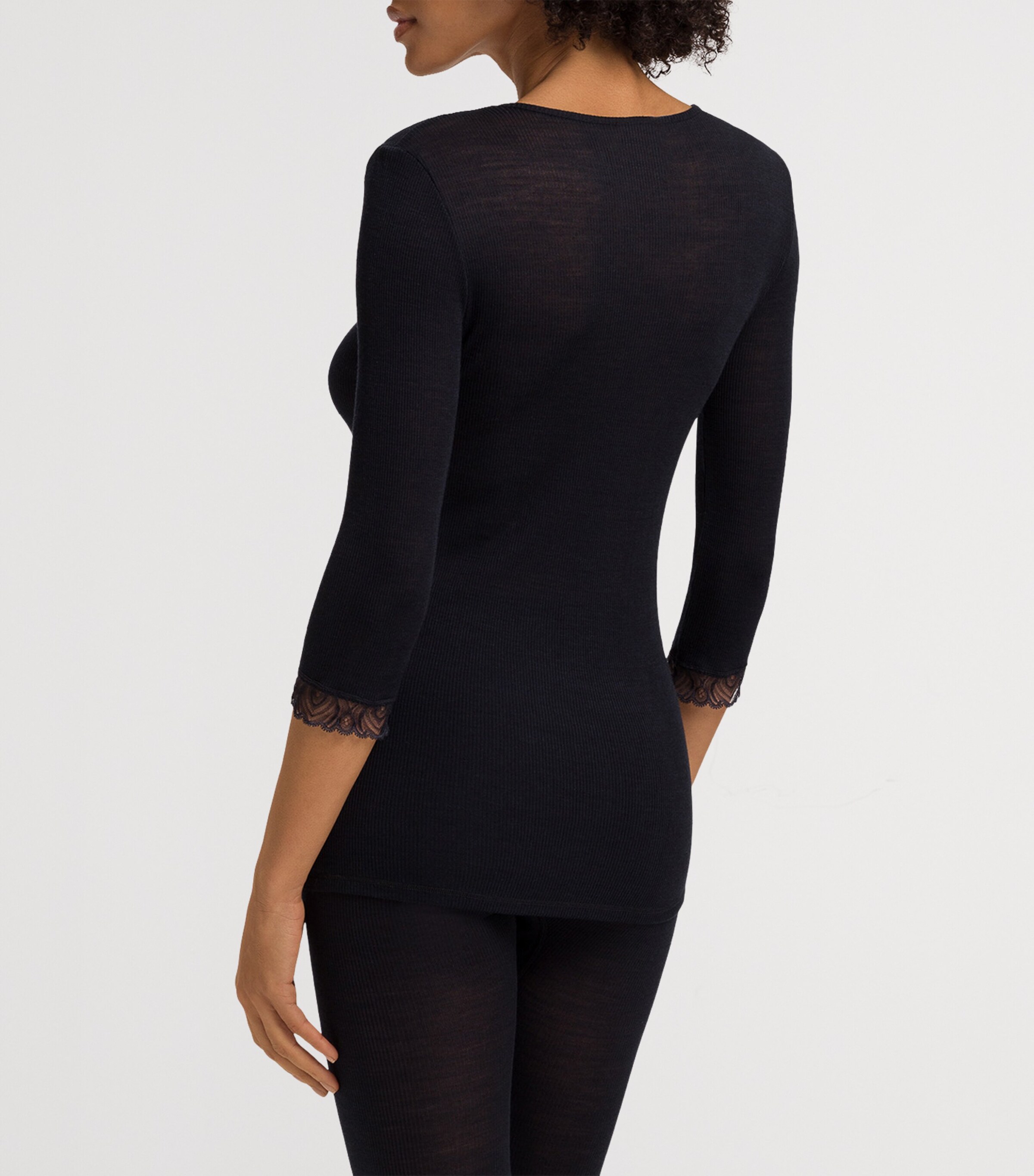 Hanro Wool-Silk Woolen Lace T-Shirt | Women Clothing | Tops | T-Shirts | Loungewear | Lounge Bottoms | Designers | Hanro | Nightwear Hanro Wool-Silk Woolen Lace T-Shirt | Women Clothing | Tops | T-Shirts | Loungewear | Lounge Bottoms | Designers | Hanro | Nightwear