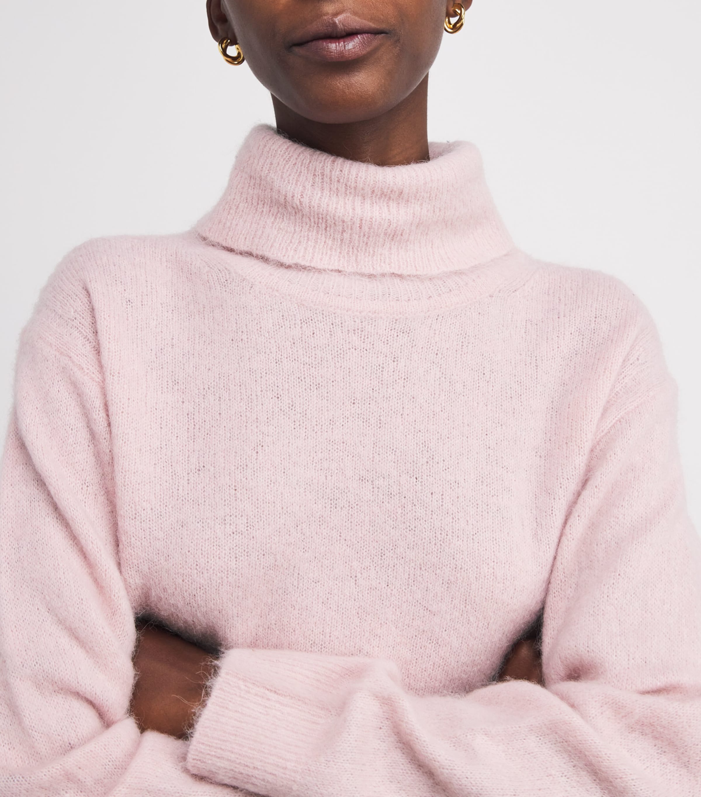 Rollneck Viviana Sweater BLUSH PINK Image 6