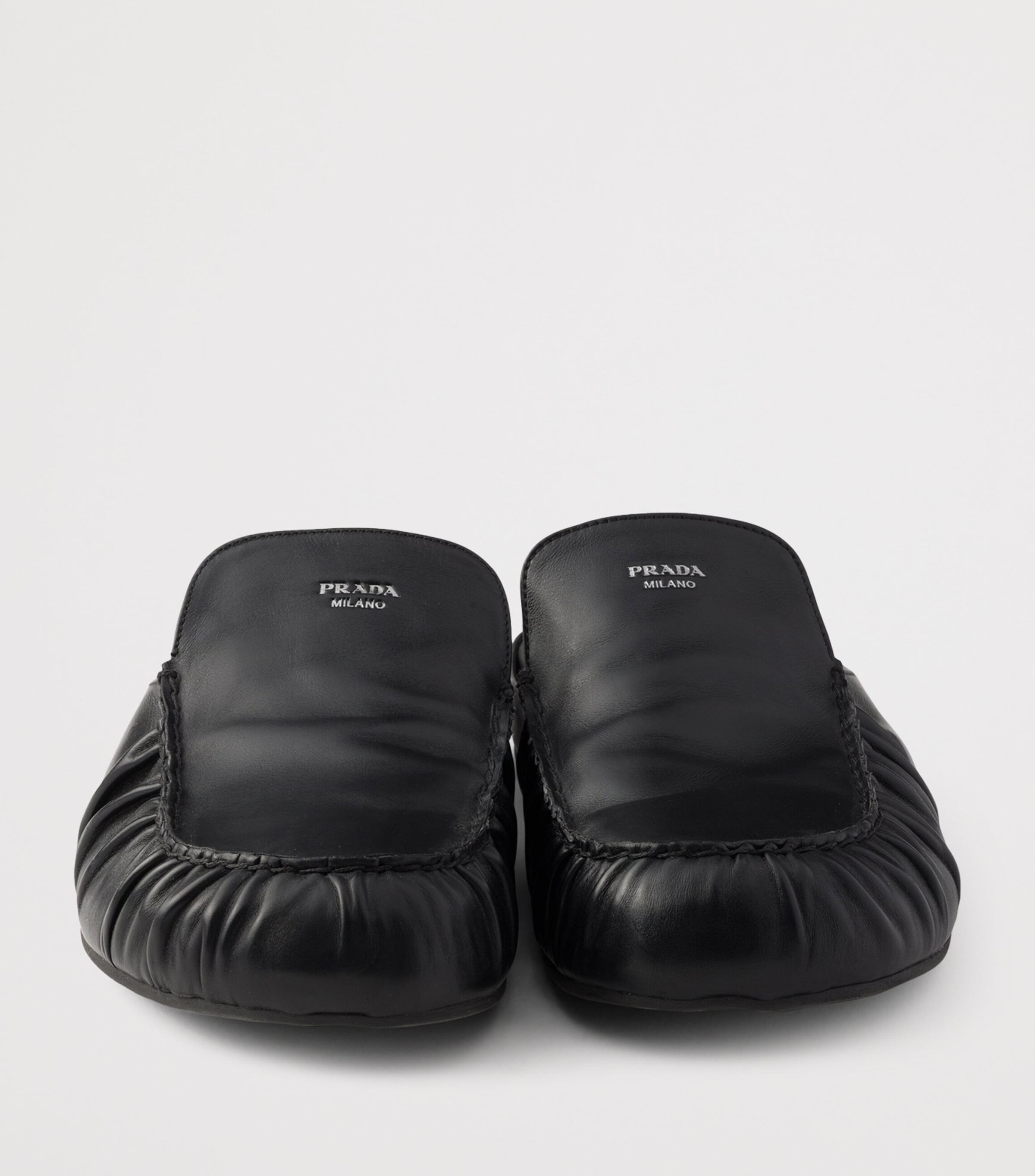 Prada Leather Mules Image 6