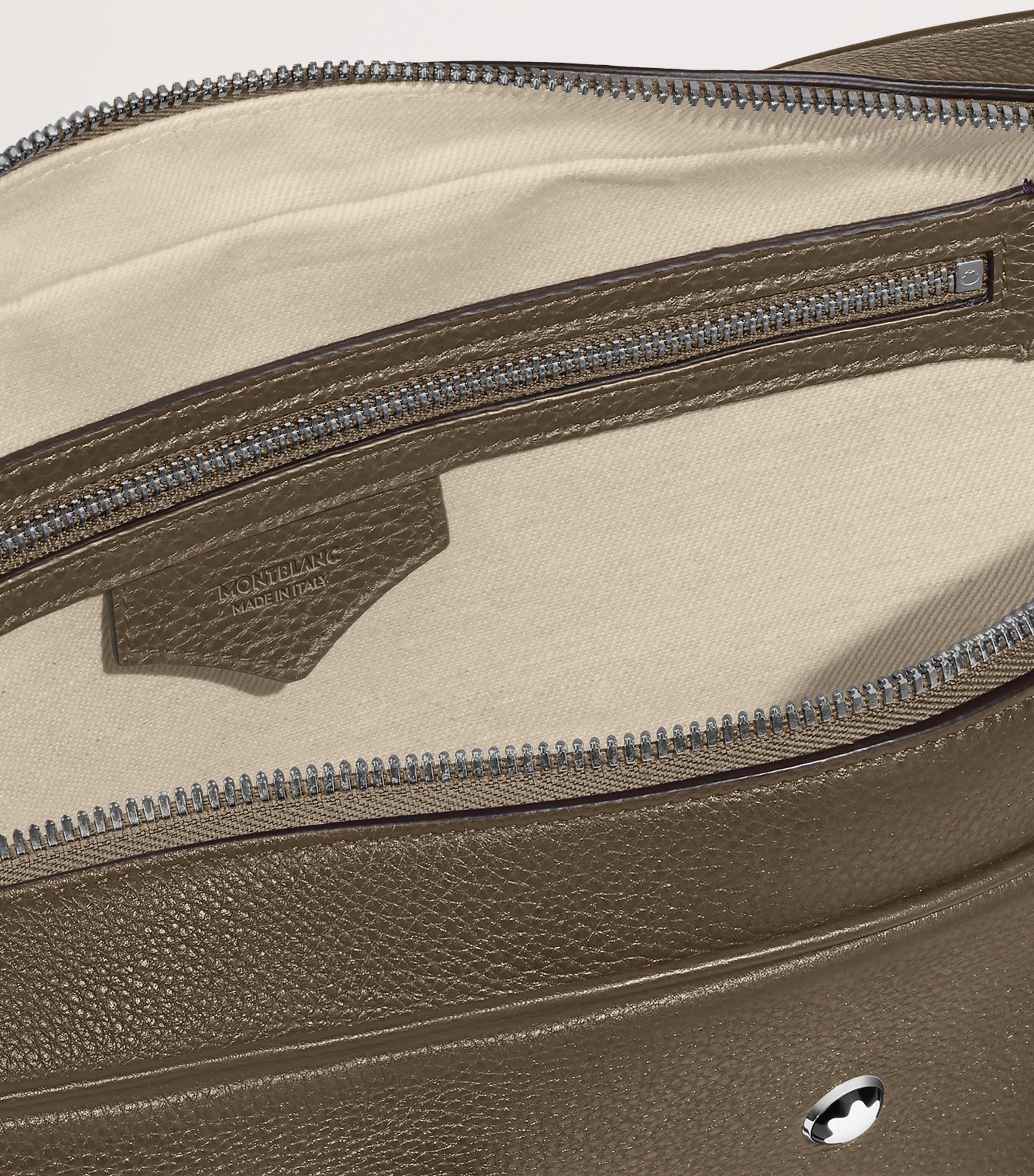 Montblanc Medium Grained Leather Document Case Noisette Image 5
