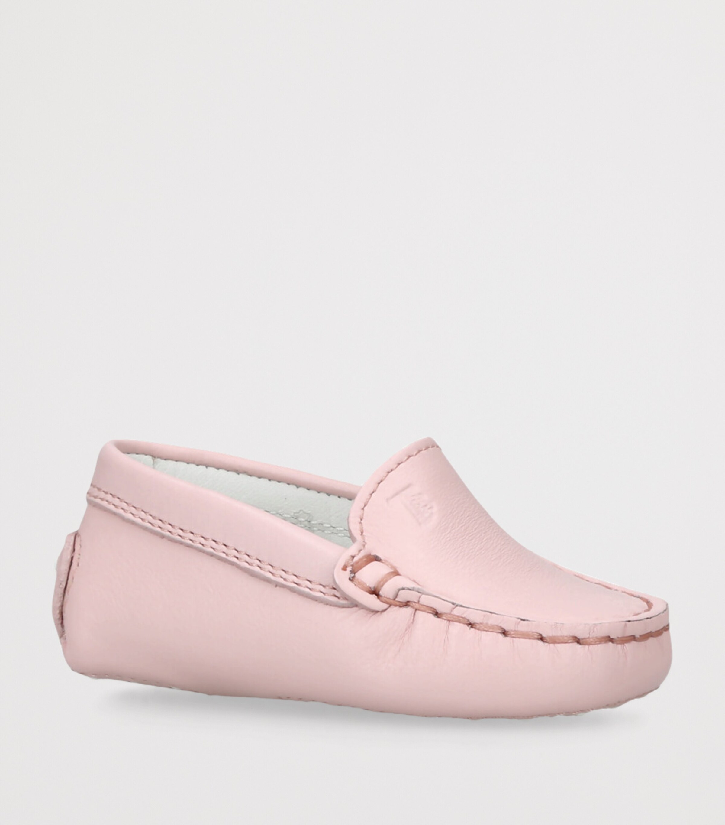 Leather Pantofola Gommini Loafers PALE PINK Image 3