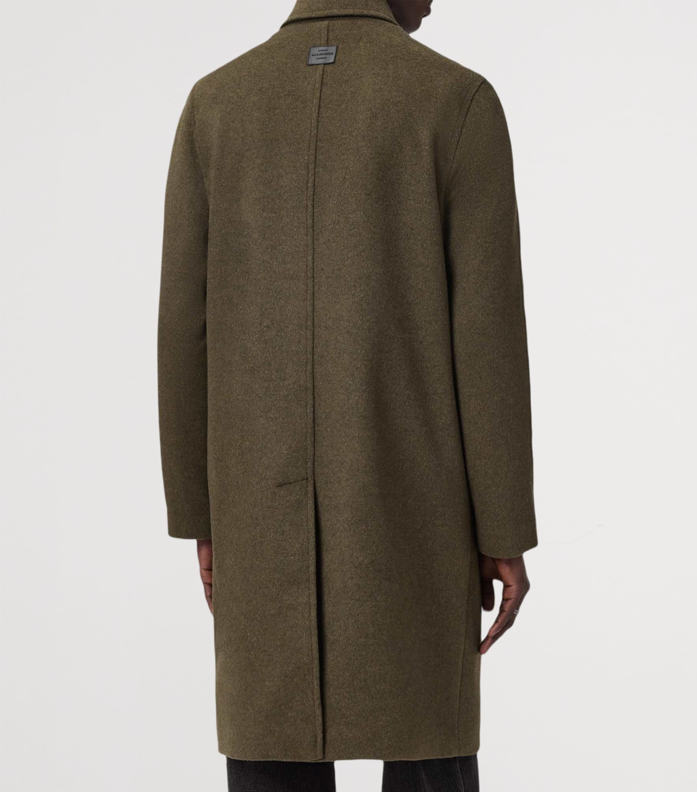 Wool-Blend Trent Overcoat LOG BROWN Image 7