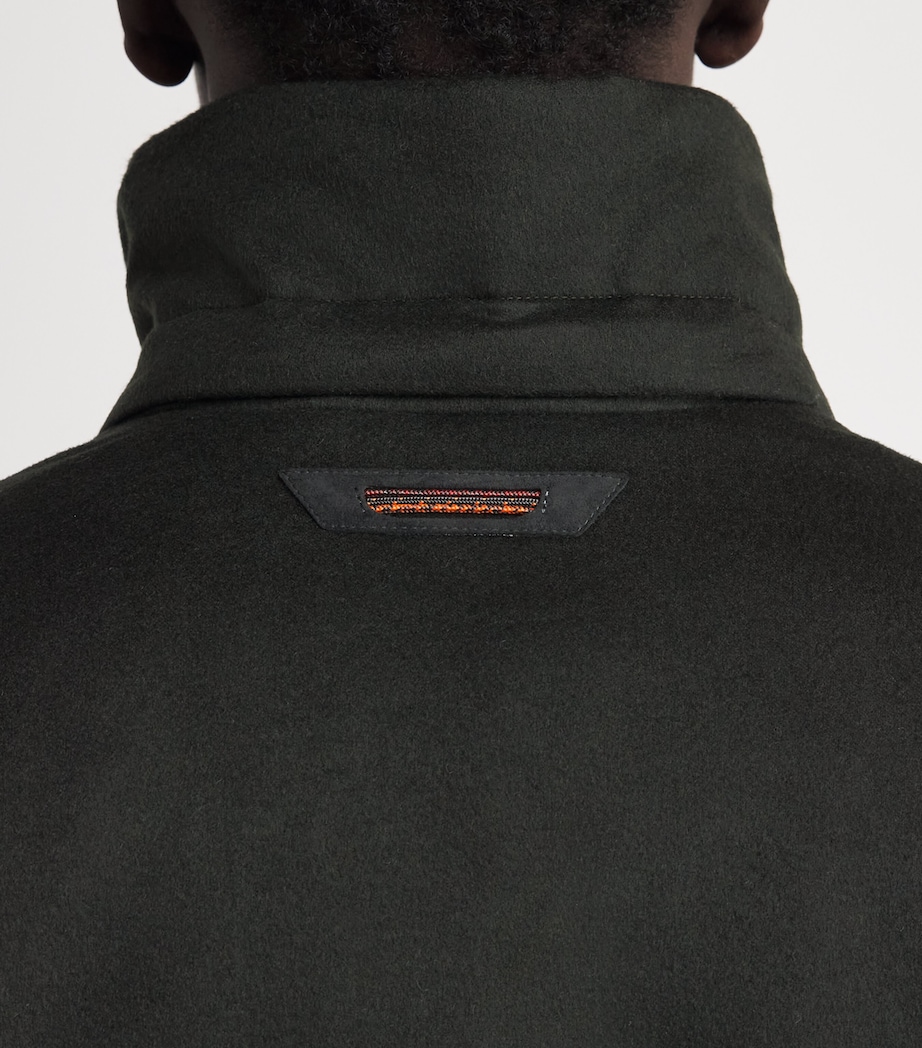 Cashmere Waterproof Balma 2.0 Ski Jacket G11 BOTTLE GREEN Image 6