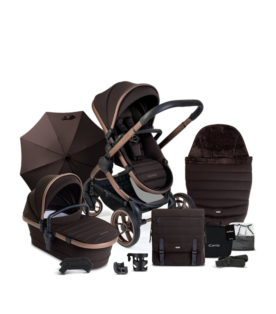 iCandy Peach 7 Pushchair and Carrycot Pecan Image 1